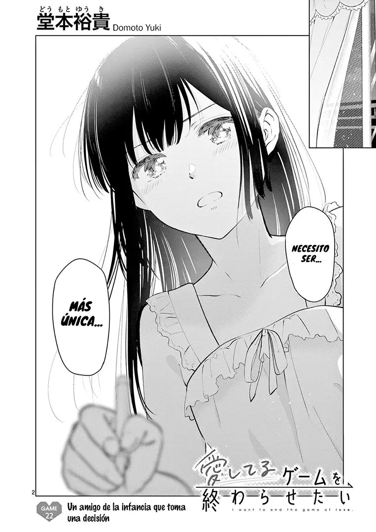 I Want to End the Game That I Love (Aishiteru Game wo Owarasetai) (2021) - Capítulo 22 - Página 5 - LectorTMOo