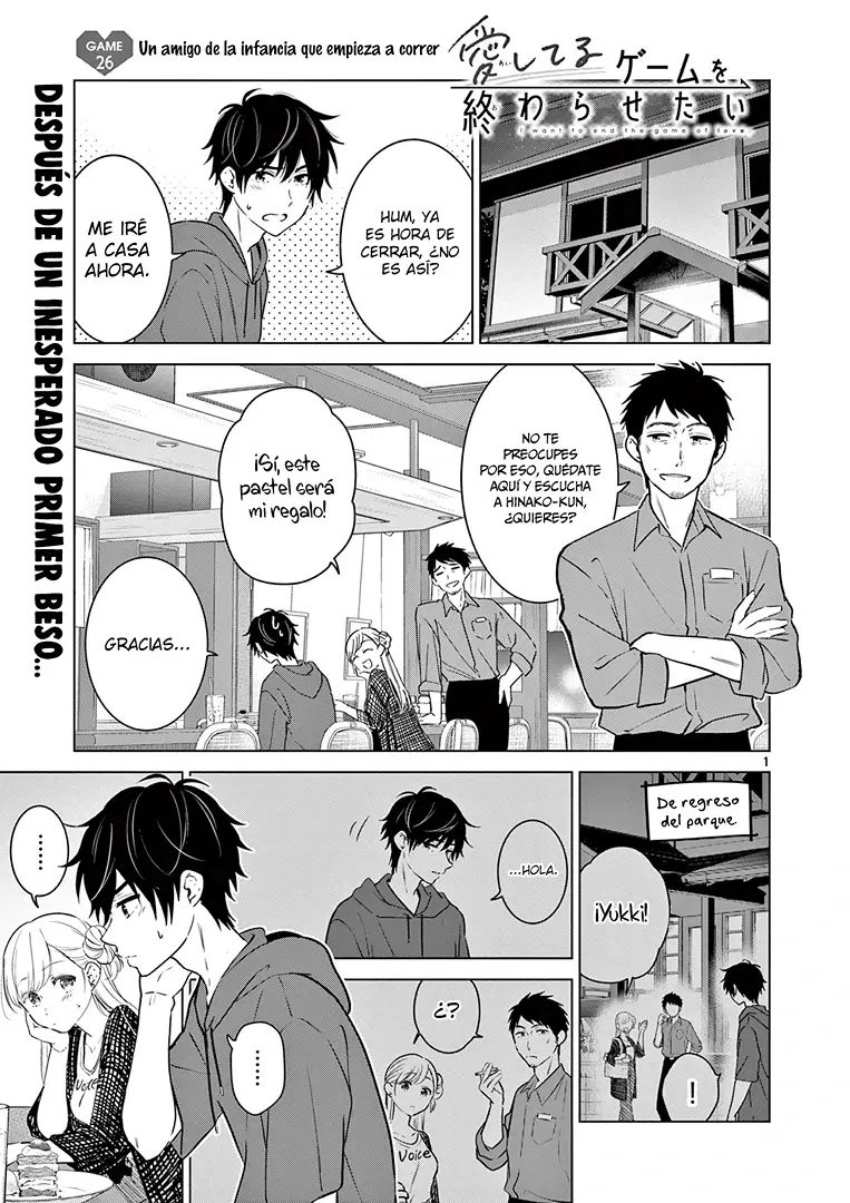 I Want to End the Game That I Love (Aishiteru Game wo Owarasetai) (2021) - Capítulo 26 - Página 2 - LectorTMOo