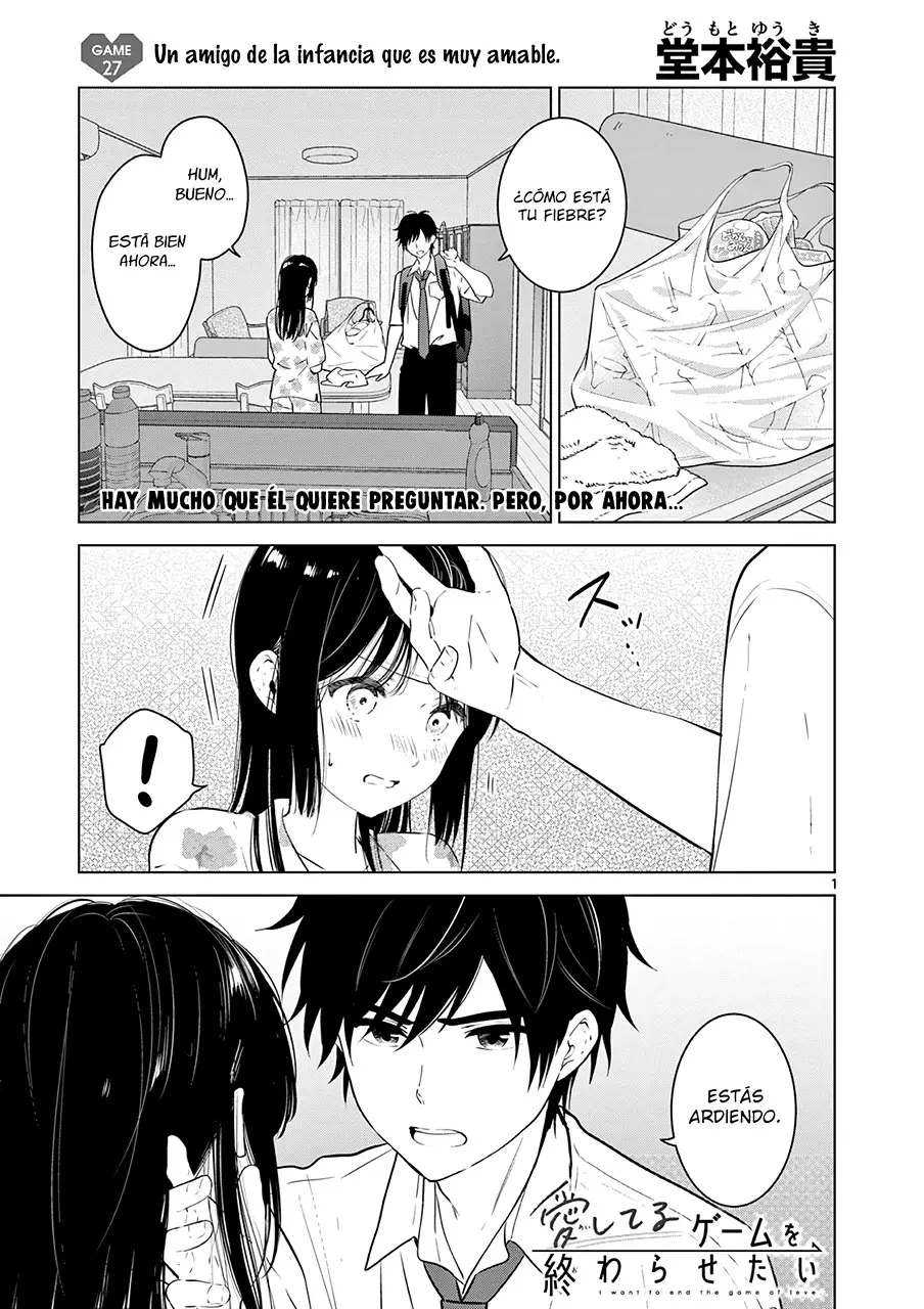 I Want to End the Game That I Love (Aishiteru Game wo Owarasetai) (2021) - Capítulo 27 - Página 4 - LectorTMOo