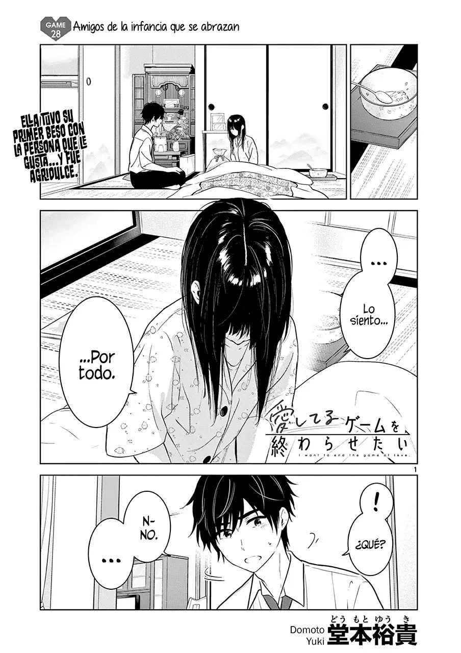 I Want to End the Game That I Love (Aishiteru Game wo Owarasetai) (2021) - Capítulo 28 - Página 4 - LectorTMOo