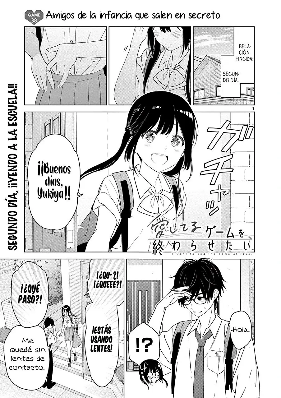 I Want to End the Game That I Love (Aishiteru Game wo Owarasetai) (2021) - Capítulo 38 - Página 4 - LectorTMOo