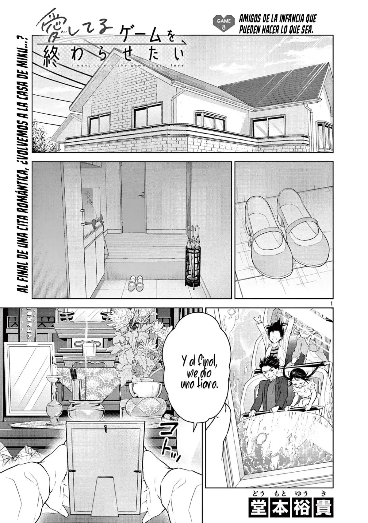 I Want to End the Game That I Love (Aishiteru Game wo Owarasetai) (2021) - Capítulo 8 - Página 4 - LectorTMOo