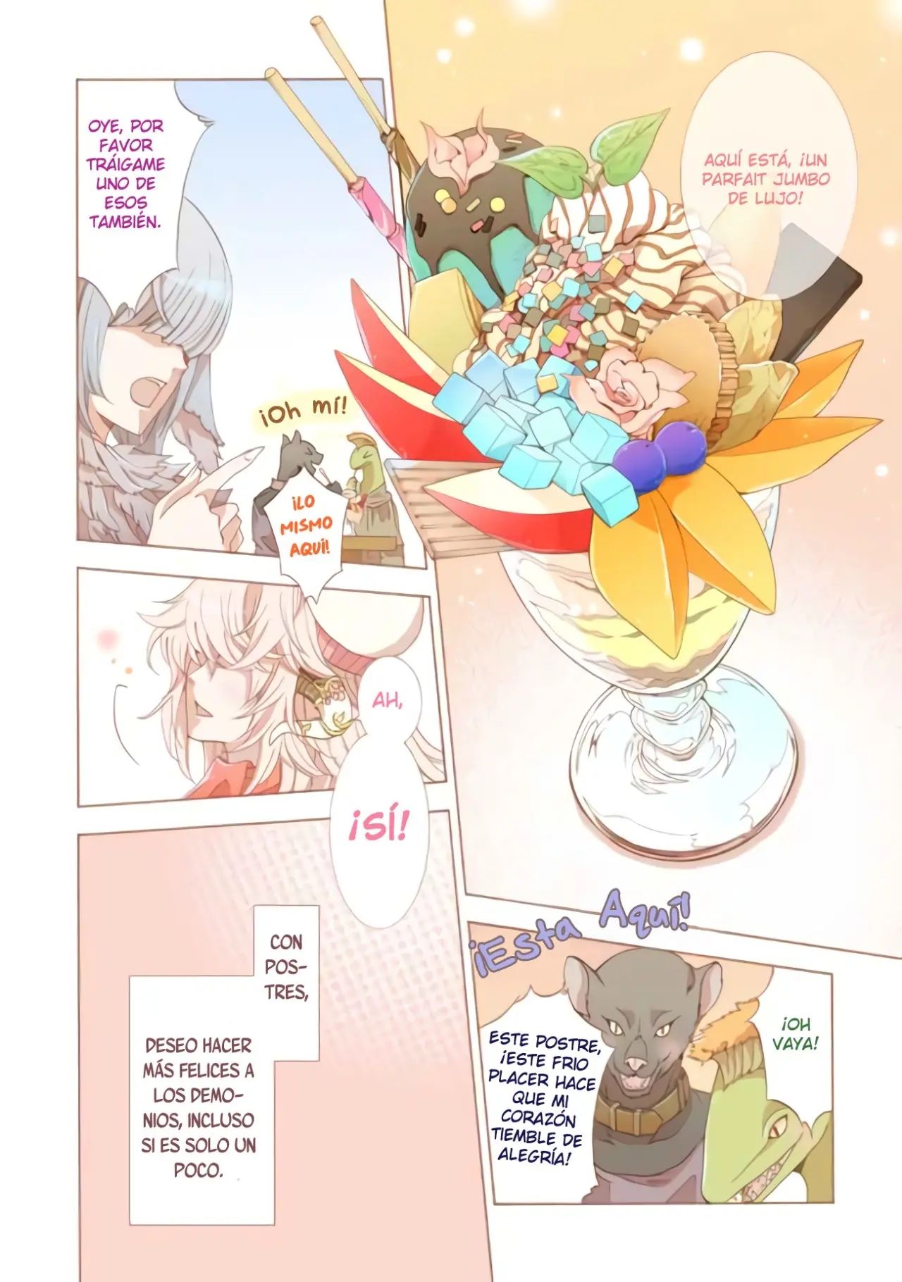 I Was Pleased to Make a Parfait for the Demon King - Capítulo 1.1 - Página 12 - LectorTMOo