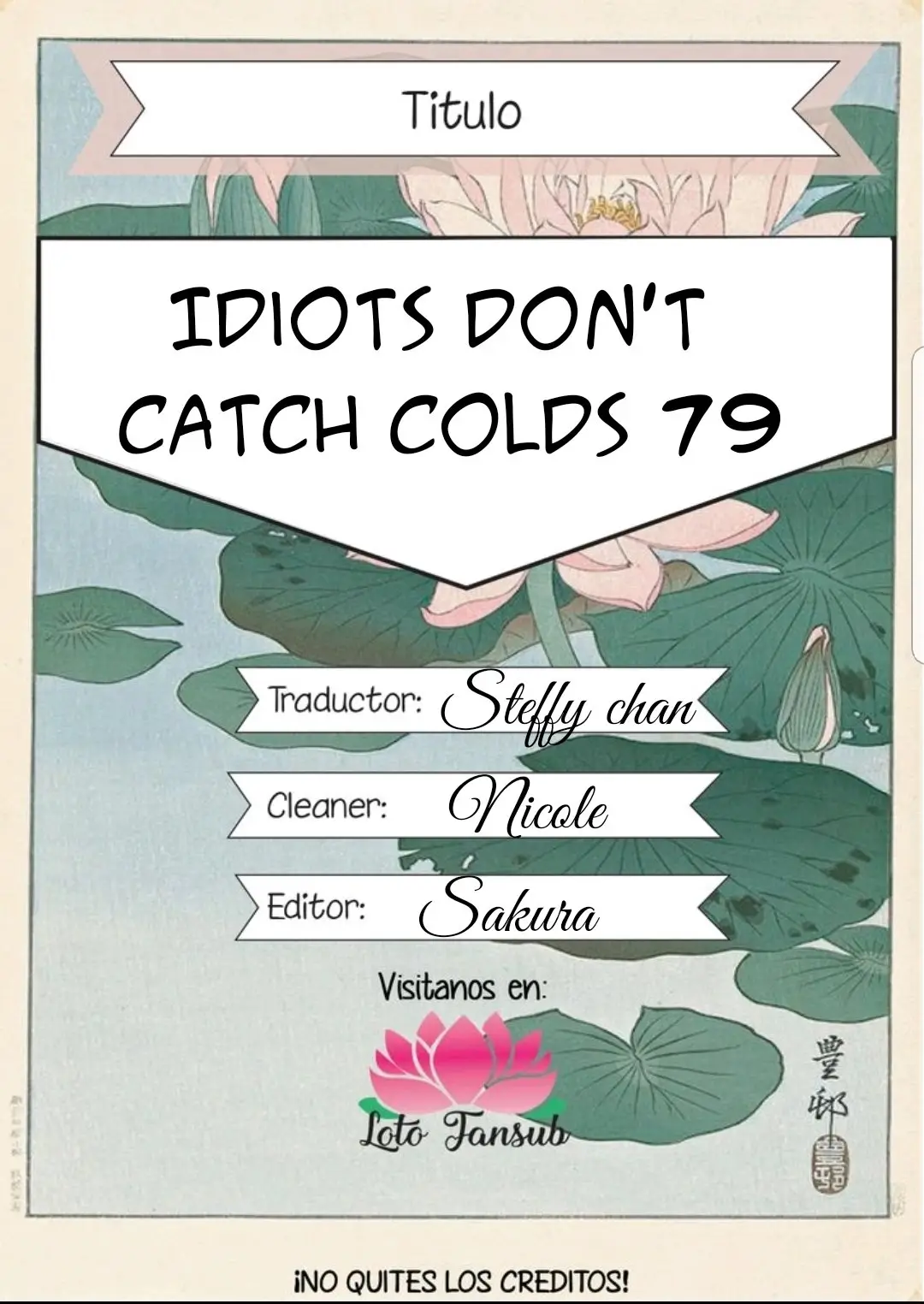 Idiots Dont Catch (2017) - Capítulo 79 - Página 1 - LectorTMOo