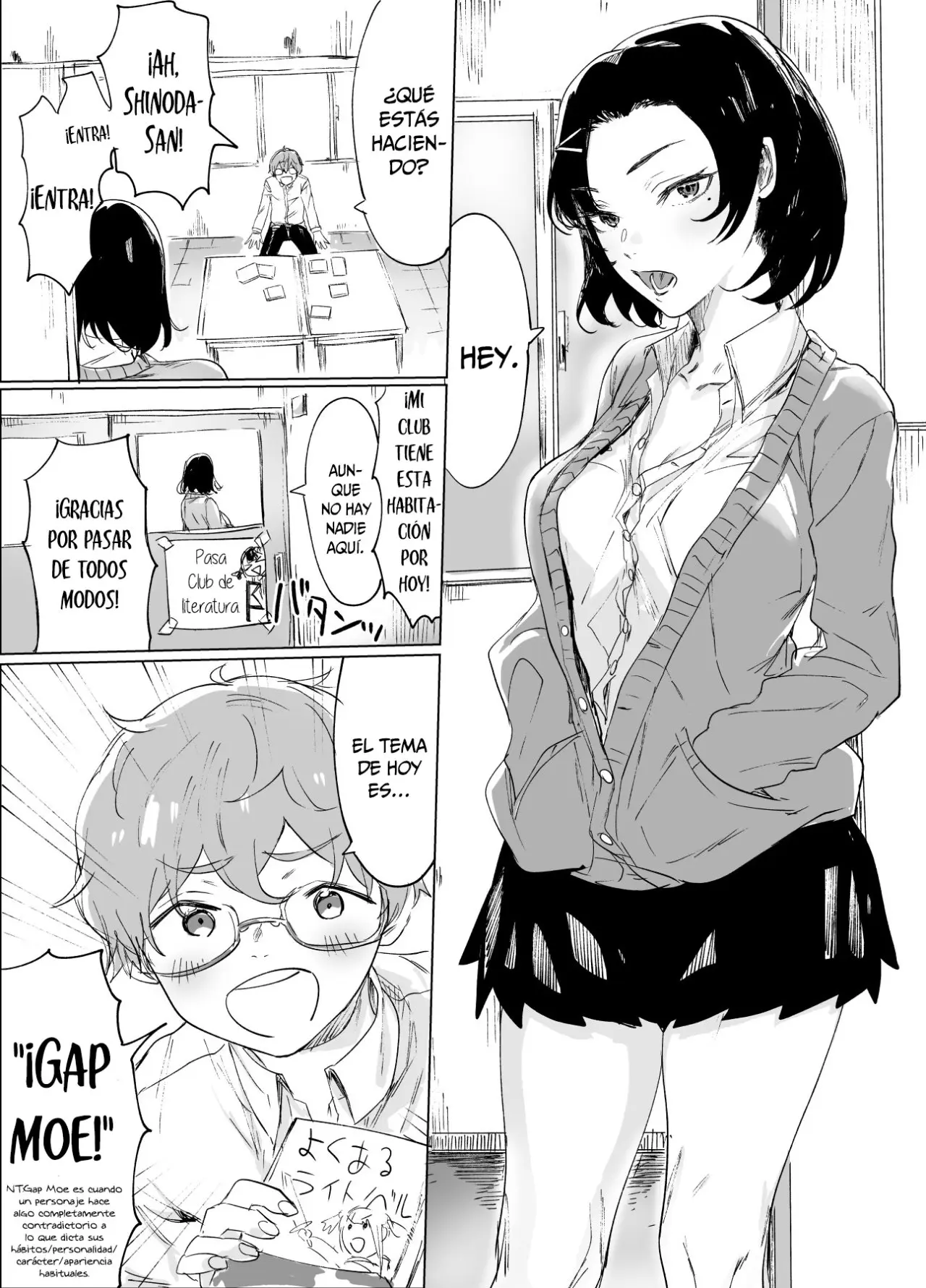 Ikken cool dakedo futsuu kawaii Shinoda-san - Capítulo 1 - Página 2 - LectorTMOo