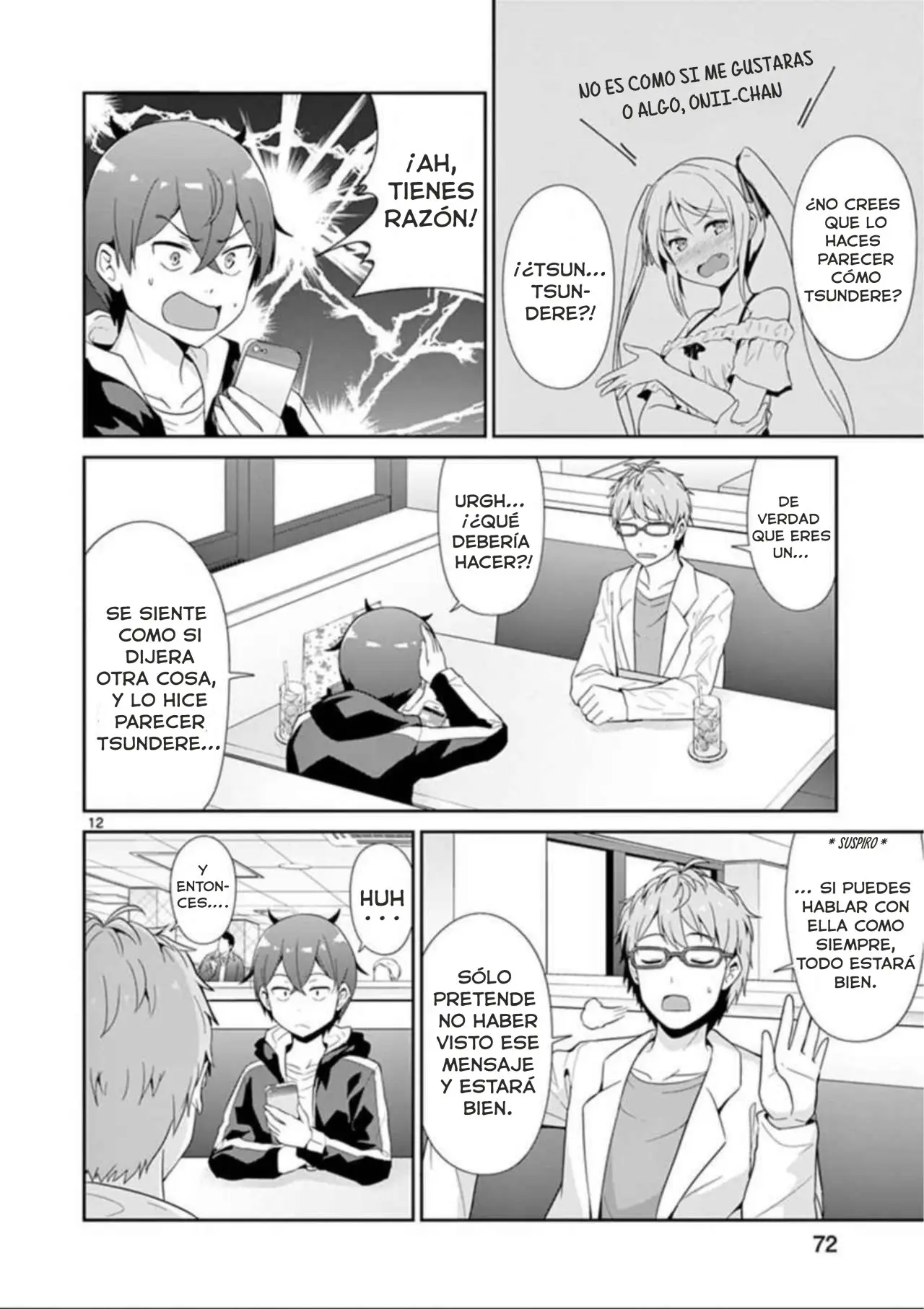Imouto sae Ireba Ii. @comic (2016) - Capítulo 24 - Página 12 - LectorTMOo