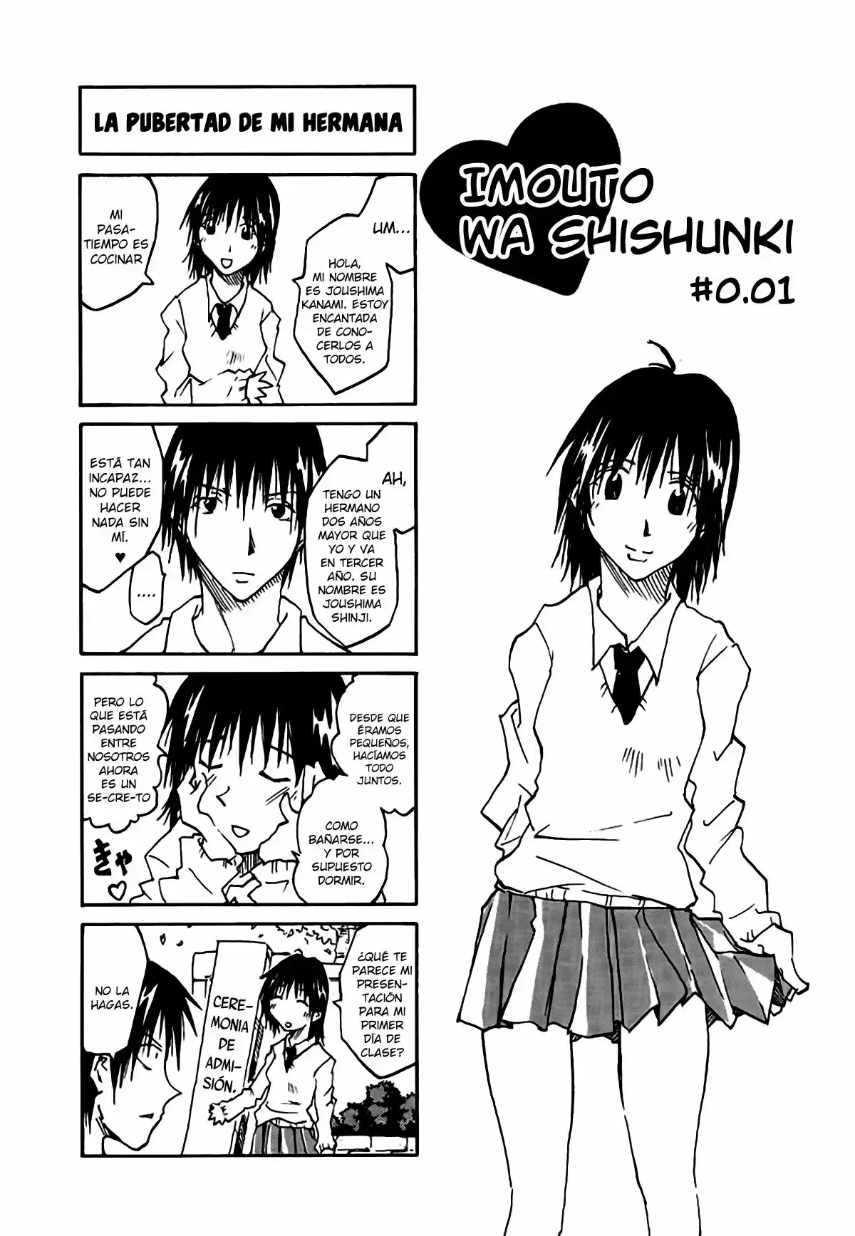 Imouto wa Shishunki (2001) - Capítulo 0.1 - Página 6 - LectorTMOo