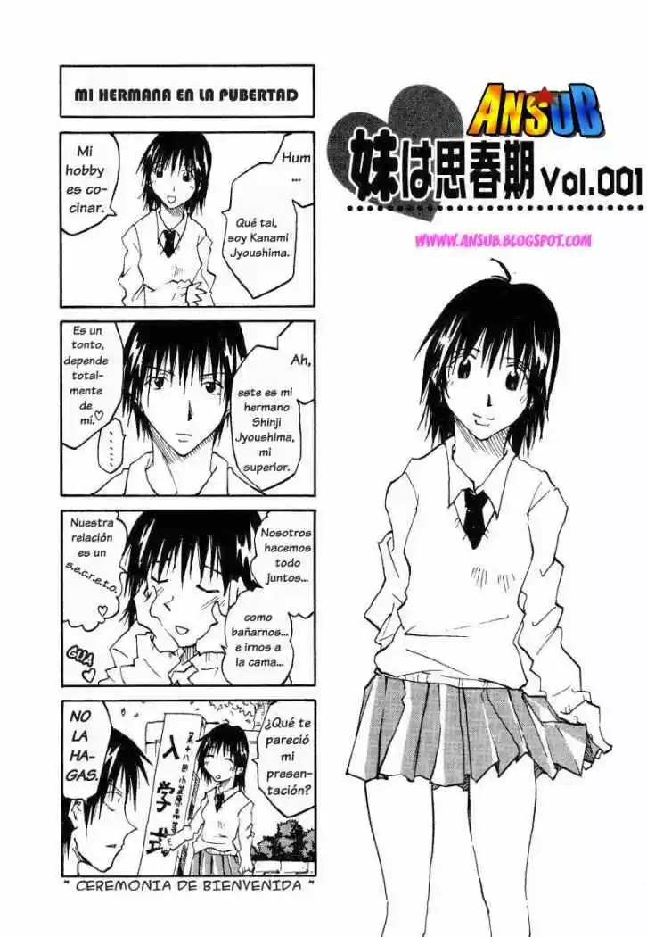 Imouto wa Shishunki (2001) - Capítulo 1 - Página 7 - LectorTMOo