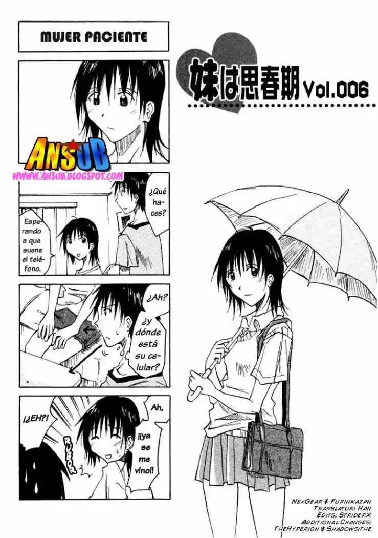 Imouto wa Shishunki (2001) - Capítulo 6 - Página 2 - LectorTMOo