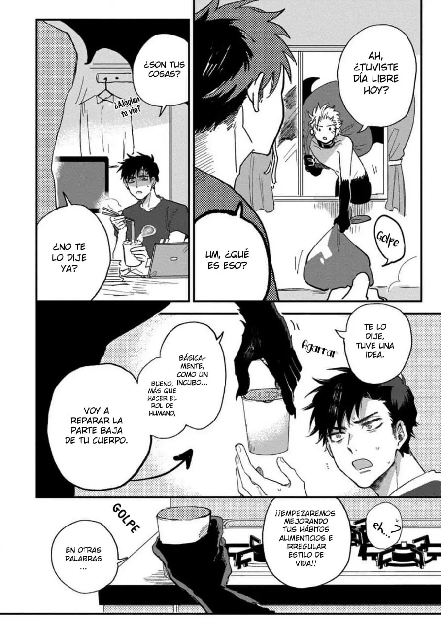 Incubo-kun no puede hacer su trabajo - Capítulo 1 - Página 44 - LectorTMOo