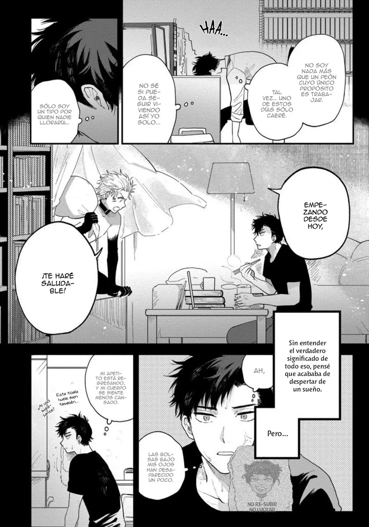 Incubo-kun no puede hacer su trabajo - Capítulo 3 - Página 8 - LectorTMOo