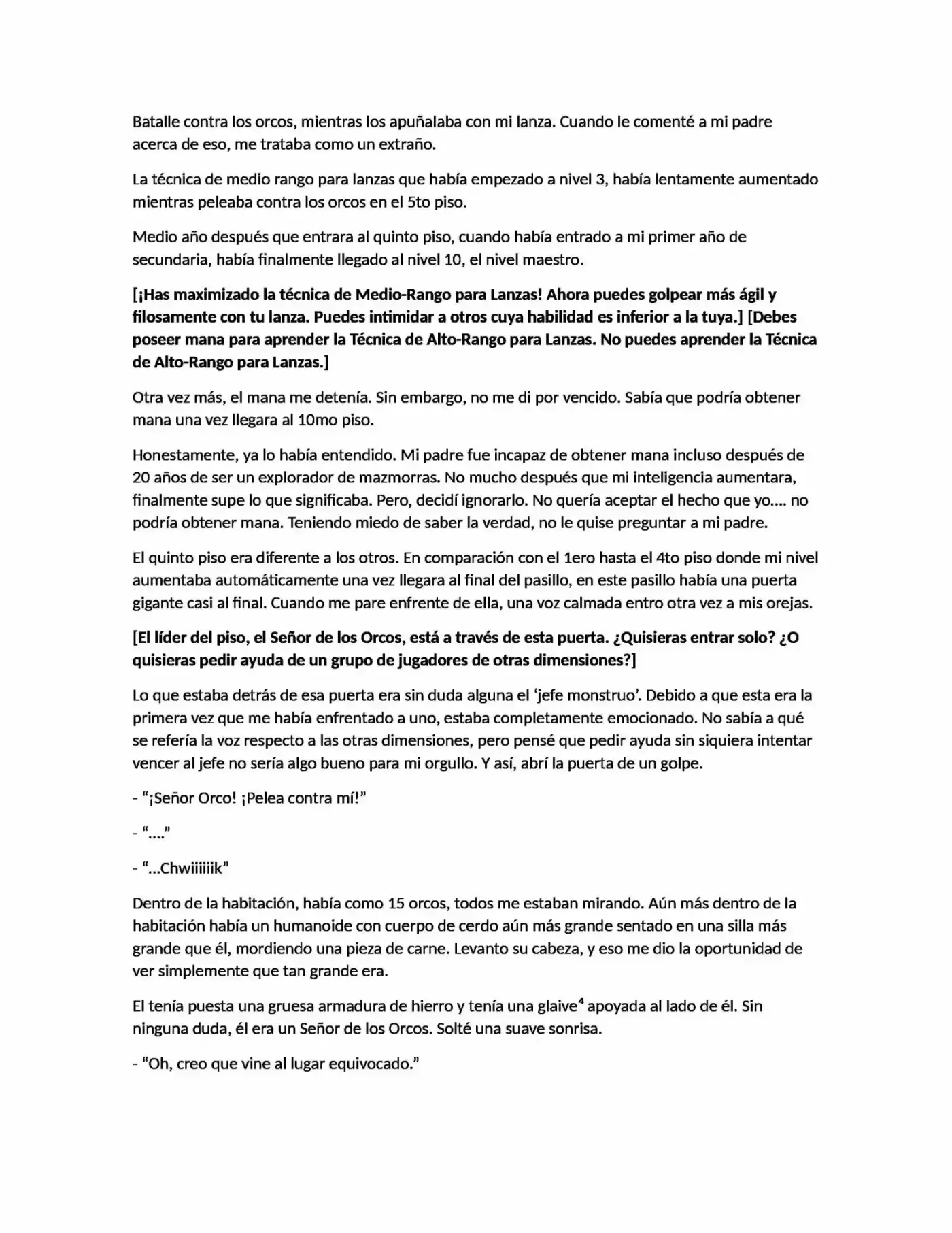 Infinite Competitive Dungeon Society (2015) - Capítulo 3 - Página 4 - LectorTMOo