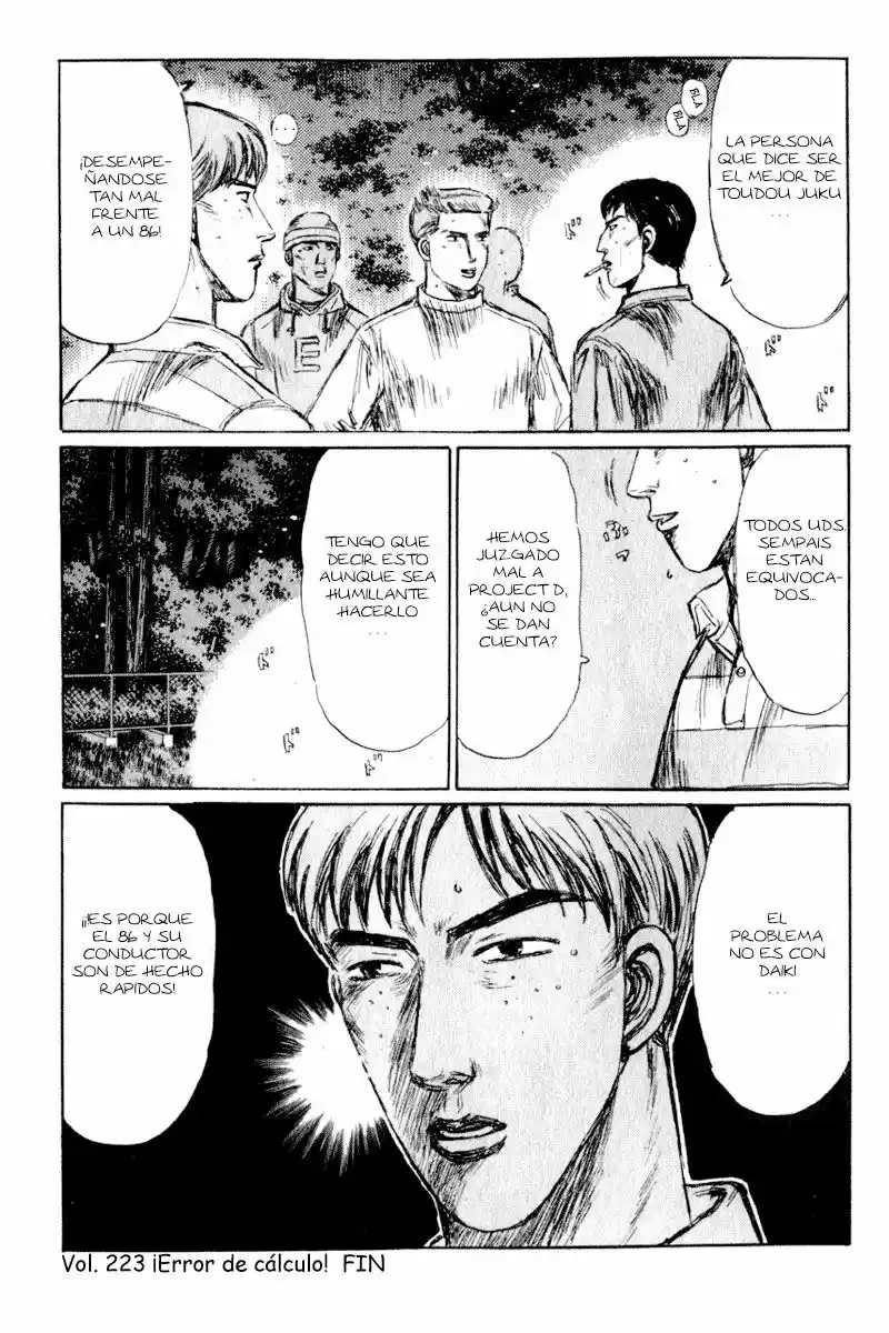 Initial D (1995) - Capítulo 223 - Página 17 - LectorTMOo