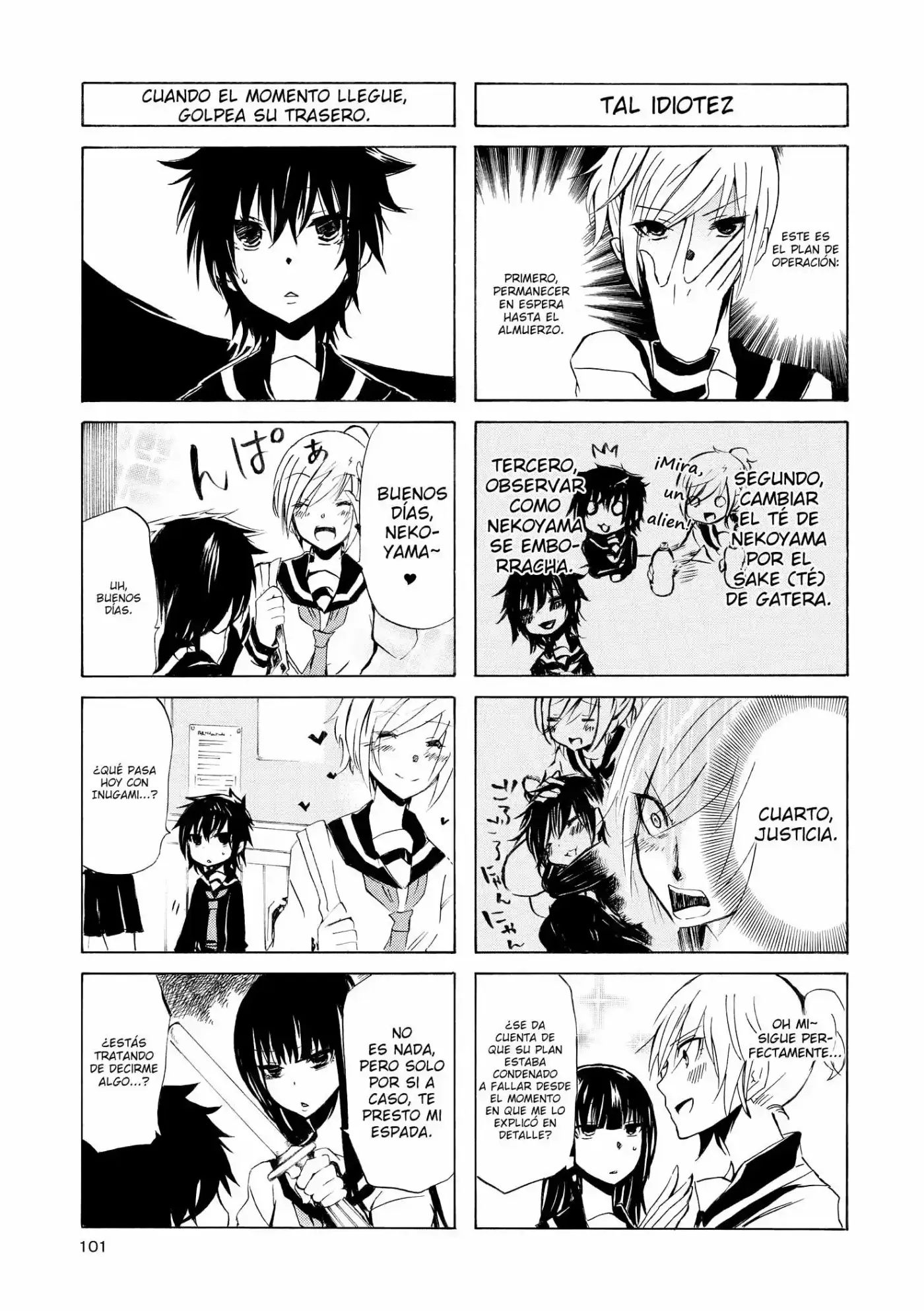 Inugami-san to Nekoyama-san (2011) - Capítulo 11 - Página 4 - LectorTMOo