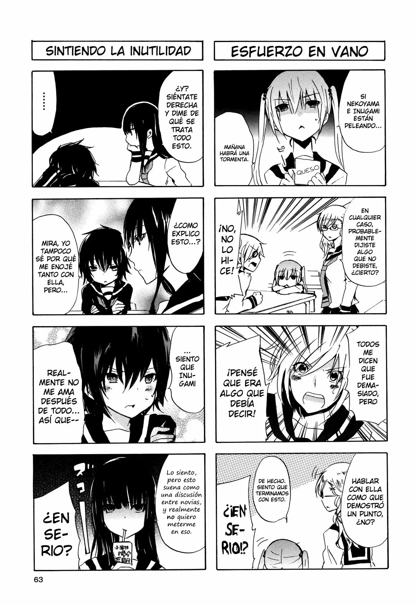 Inugami-san to Nekoyama-san (2011) - Capítulo 18 - Página 4 - LectorTMOo