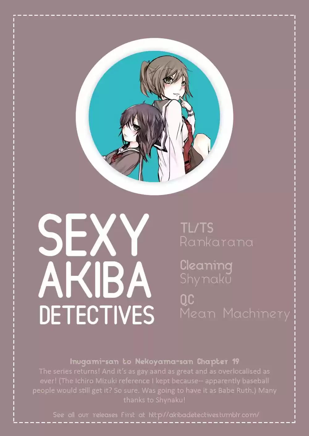 Inugami-san to Nekoyama-san (2011) - Capítulo 19 - Página 11 - LectorTMOo