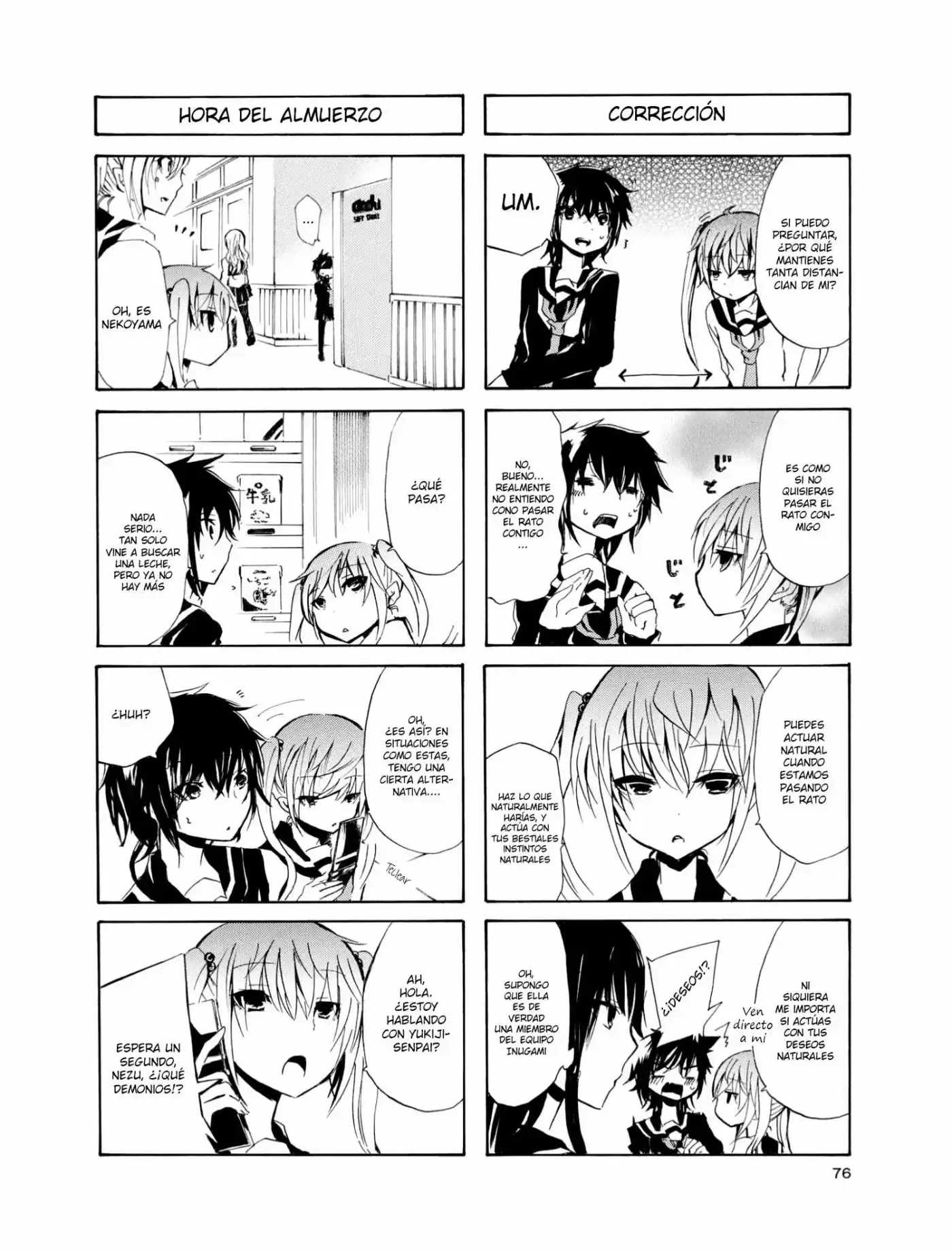 Inugami-san to Nekoyama-san (2011) - Capítulo 8 - Página 5 - LectorTMOo