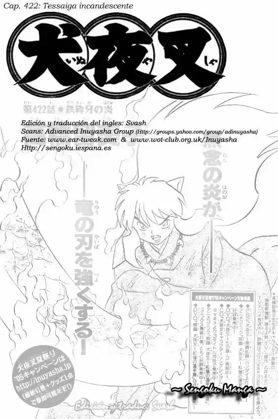 Inuyasha (1996) - Capítulo 422 - Página 19 - LectorTMOo