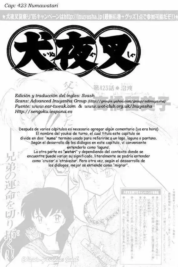 Inuyasha (1996) - Capítulo 423 - Página 19 - LectorTMOo