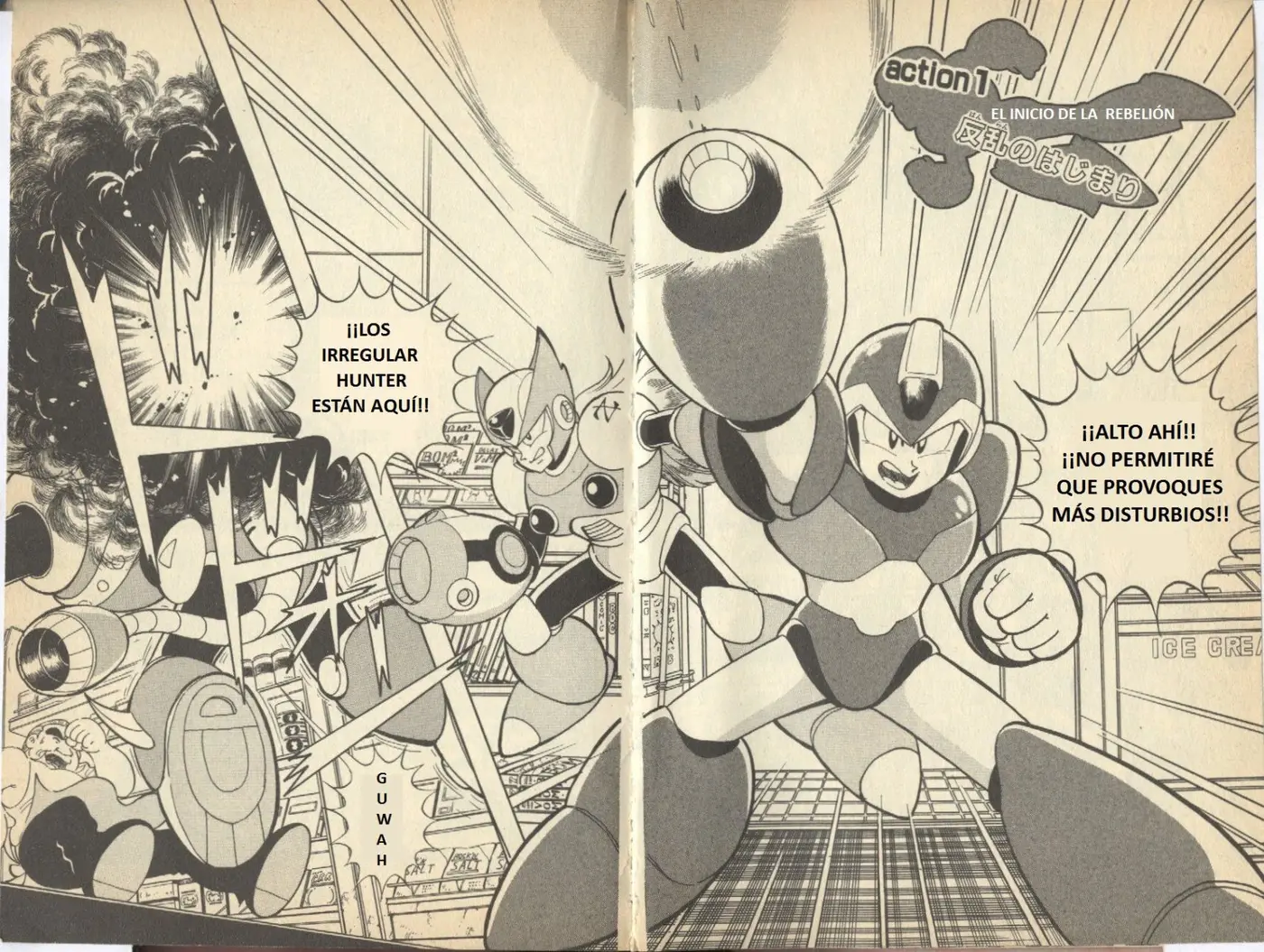 Irregular Hunter Rockman X (1994) - Capítulo 1 - Página 5 - LectorTMOo