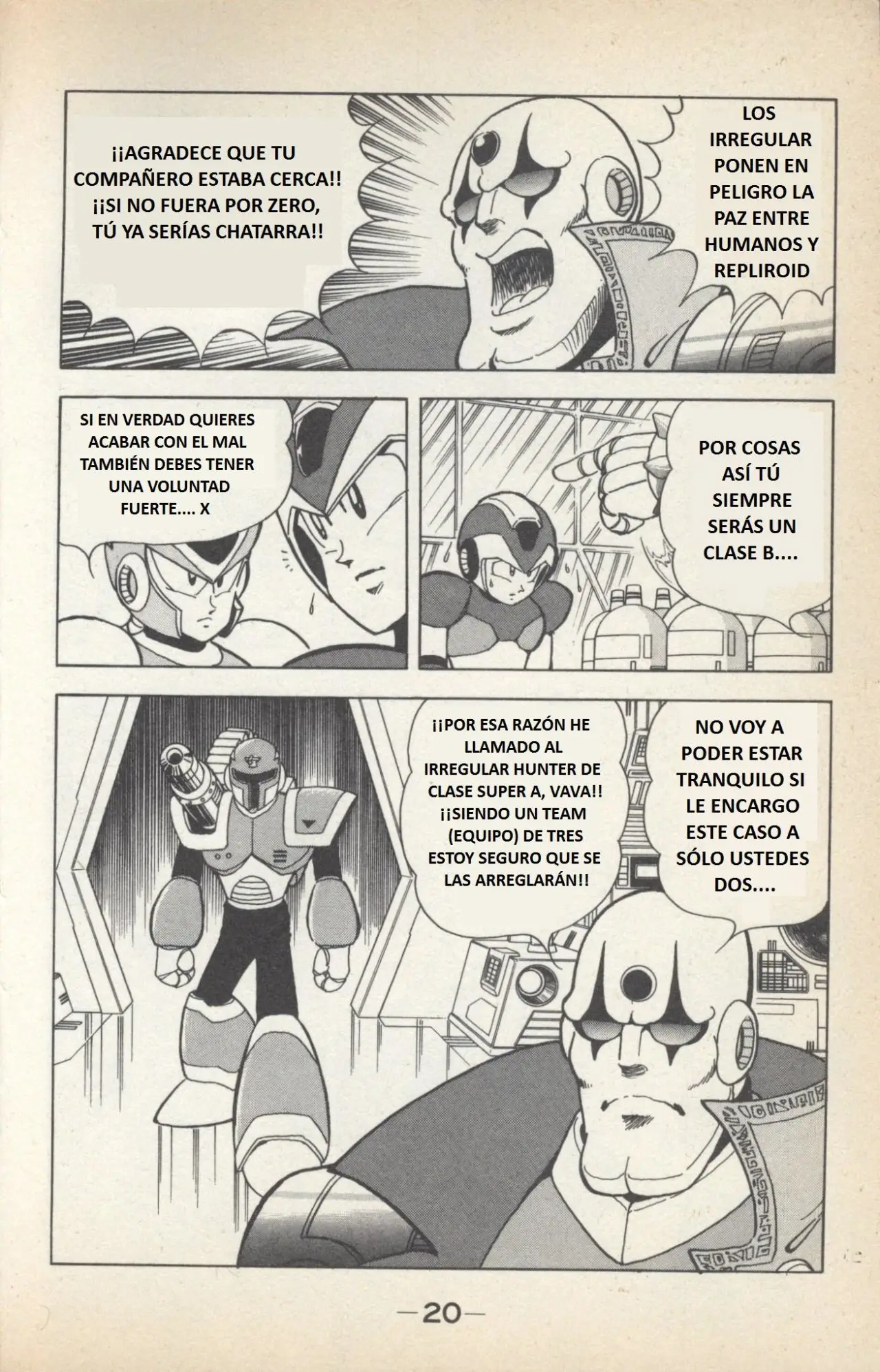 Irregular Hunter Rockman X (1994) - Capítulo 1 - Página 18 - LectorTMOo