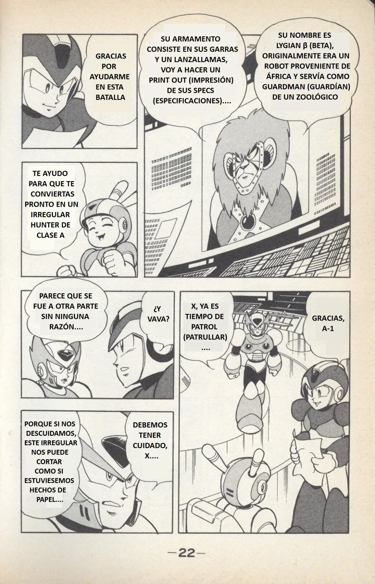Irregular Hunter Rockman X (1994) - Capítulo 1 - Página 20 - LectorTMOo