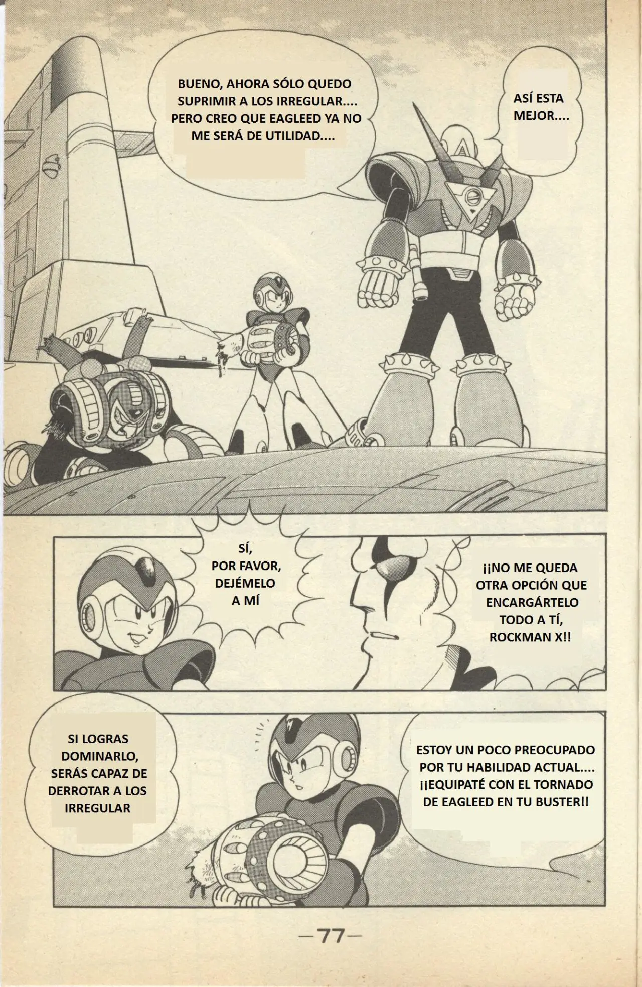 Irregular Hunter Rockman X (1994) - Capítulo 3 - Página 10 - LectorTMOo