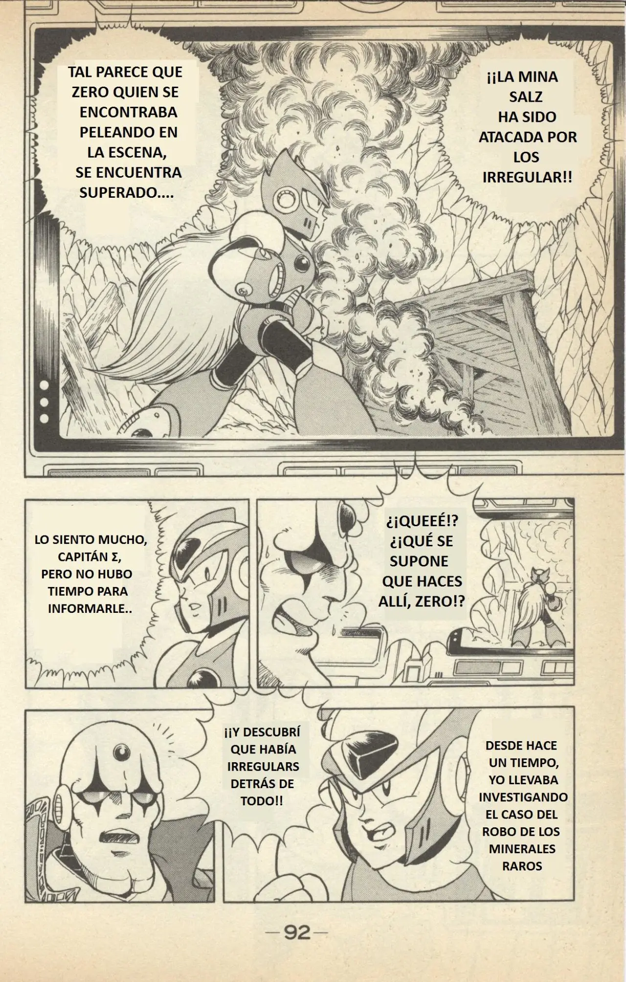 Irregular Hunter Rockman X (1994) - Capítulo 3 - Página 22 - LectorTMOo
