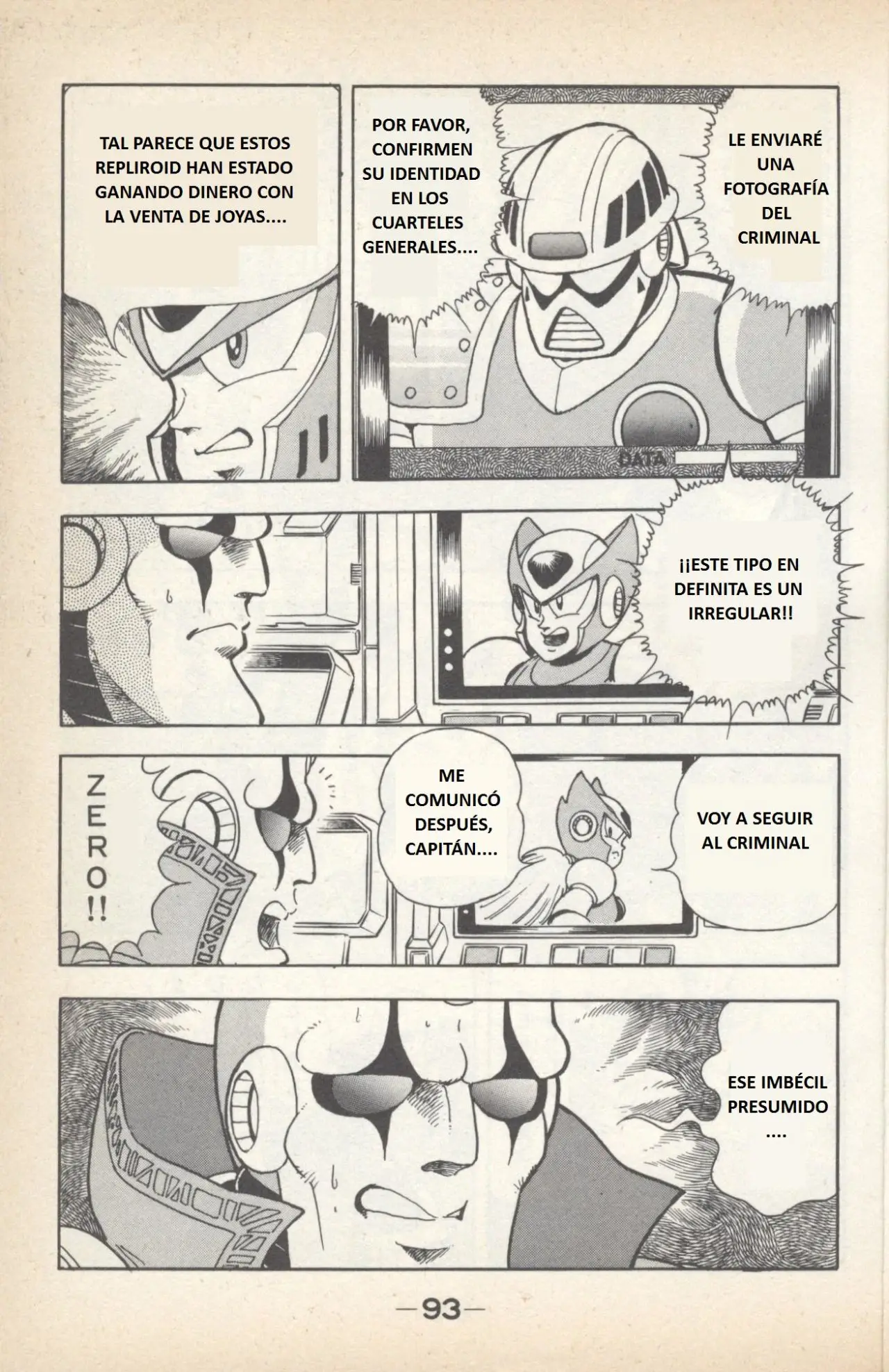 Irregular Hunter Rockman X (1994) - Capítulo 3 - Página 23 - LectorTMOo