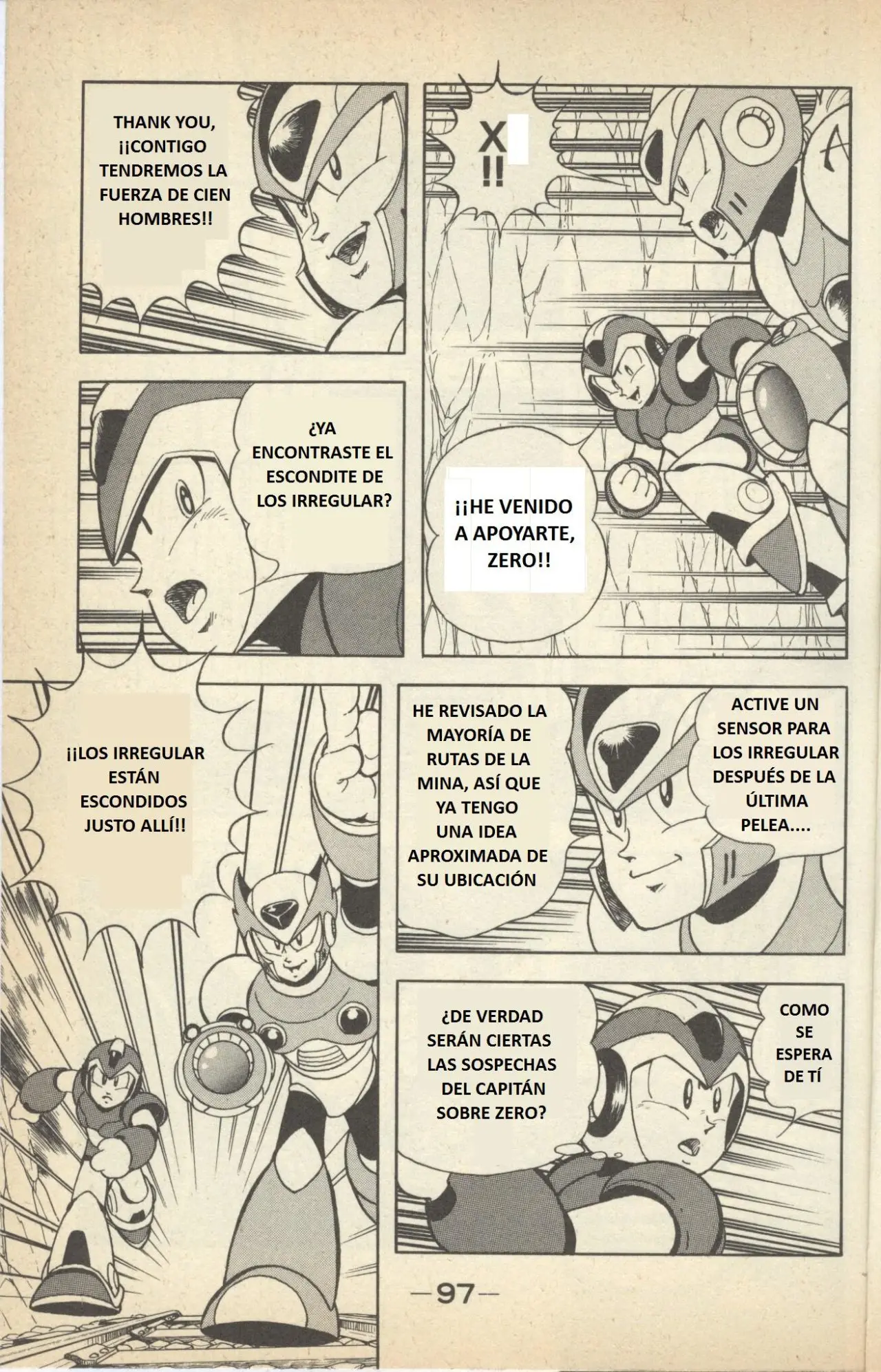 Irregular Hunter Rockman X (1994) - Capítulo 3 - Página 27 - LectorTMOo