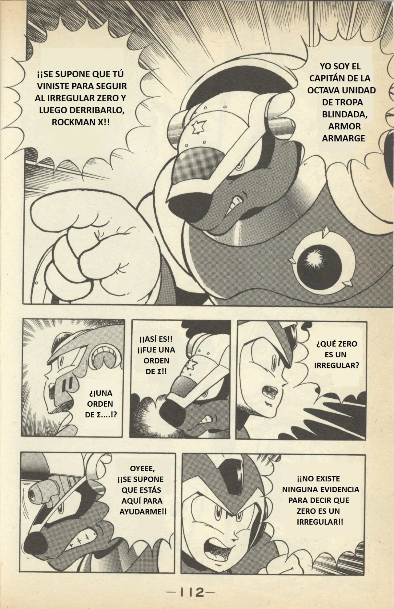Irregular Hunter Rockman X (1994) - Capítulo 4 - Página 12 - LectorTMOo