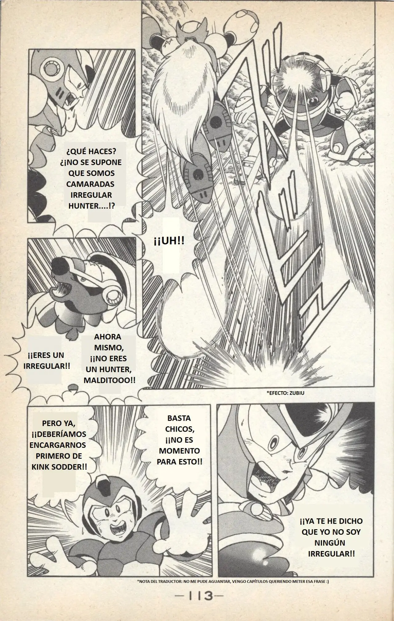 Irregular Hunter Rockman X (1994) - Capítulo 4 - Página 13 - LectorTMOo