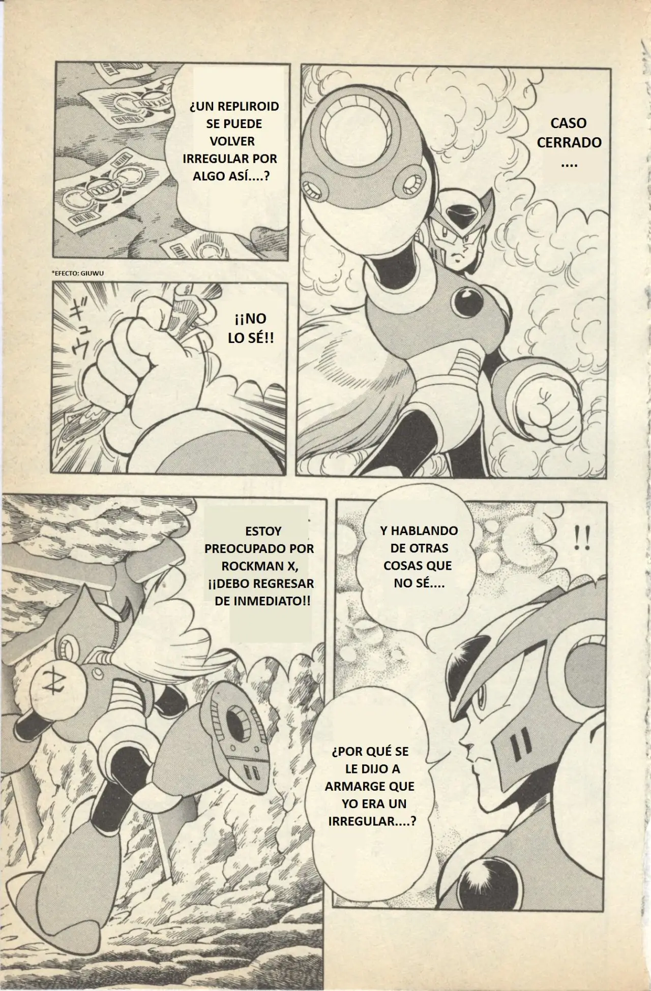Irregular Hunter Rockman X (1994) - Capítulo 4 - Página 23 - LectorTMOo
