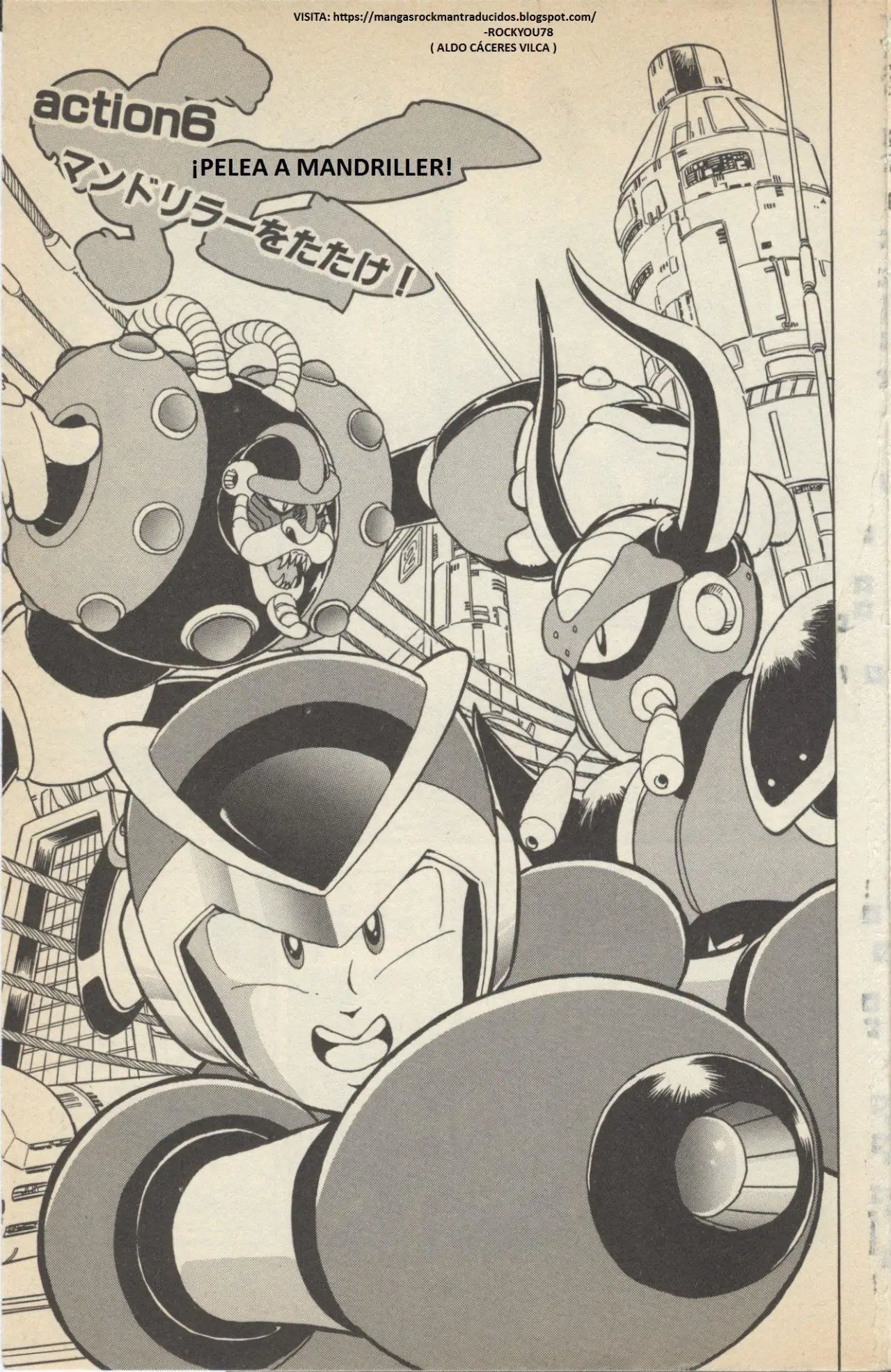 Irregular Hunter Rockman X (1994) - Capítulo 6 - Página 4 - LectorTMOo