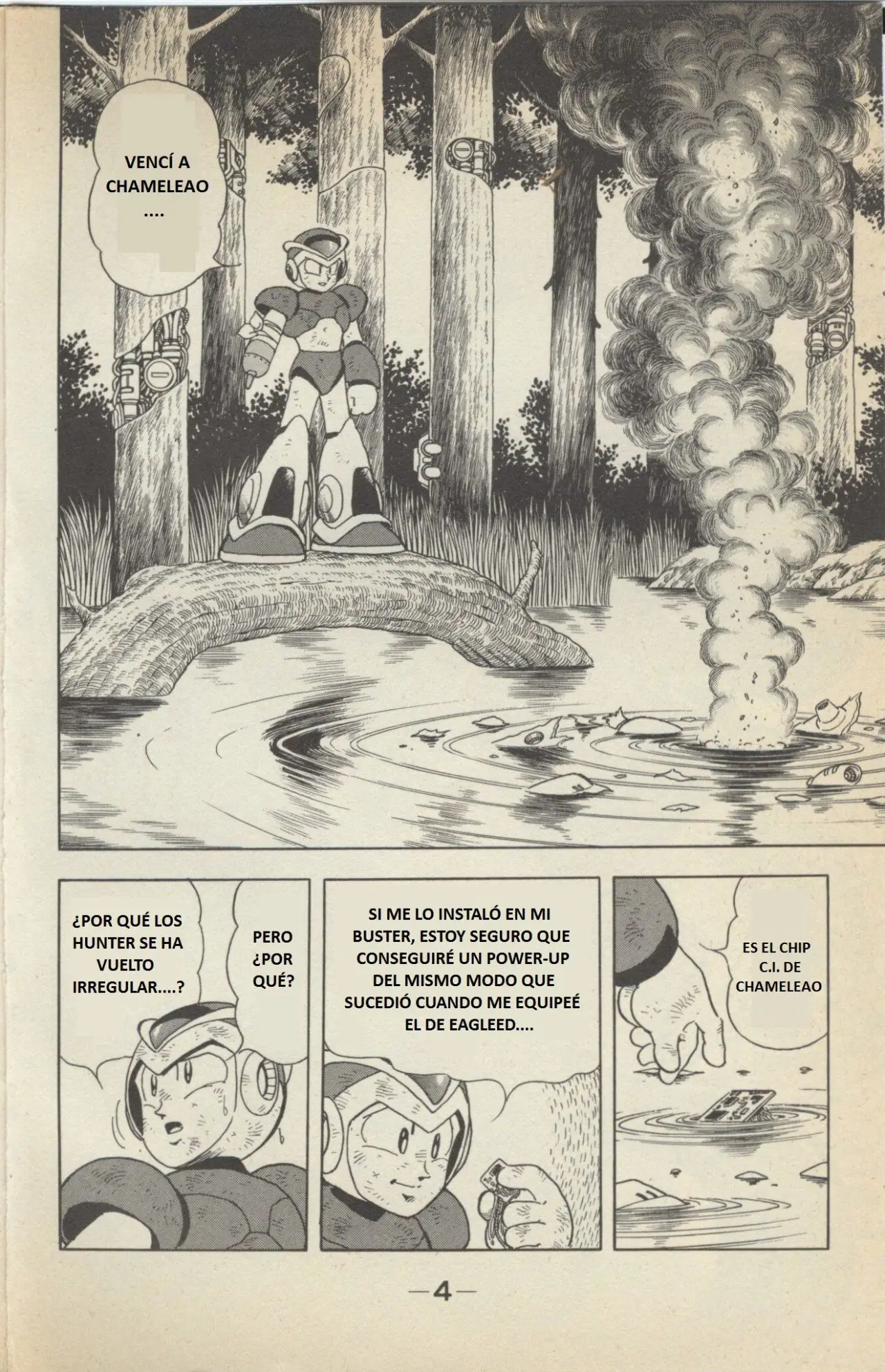 Irregular Hunter Rockman X (1994) - Capítulo 6 - Página 5 - LectorTMOo