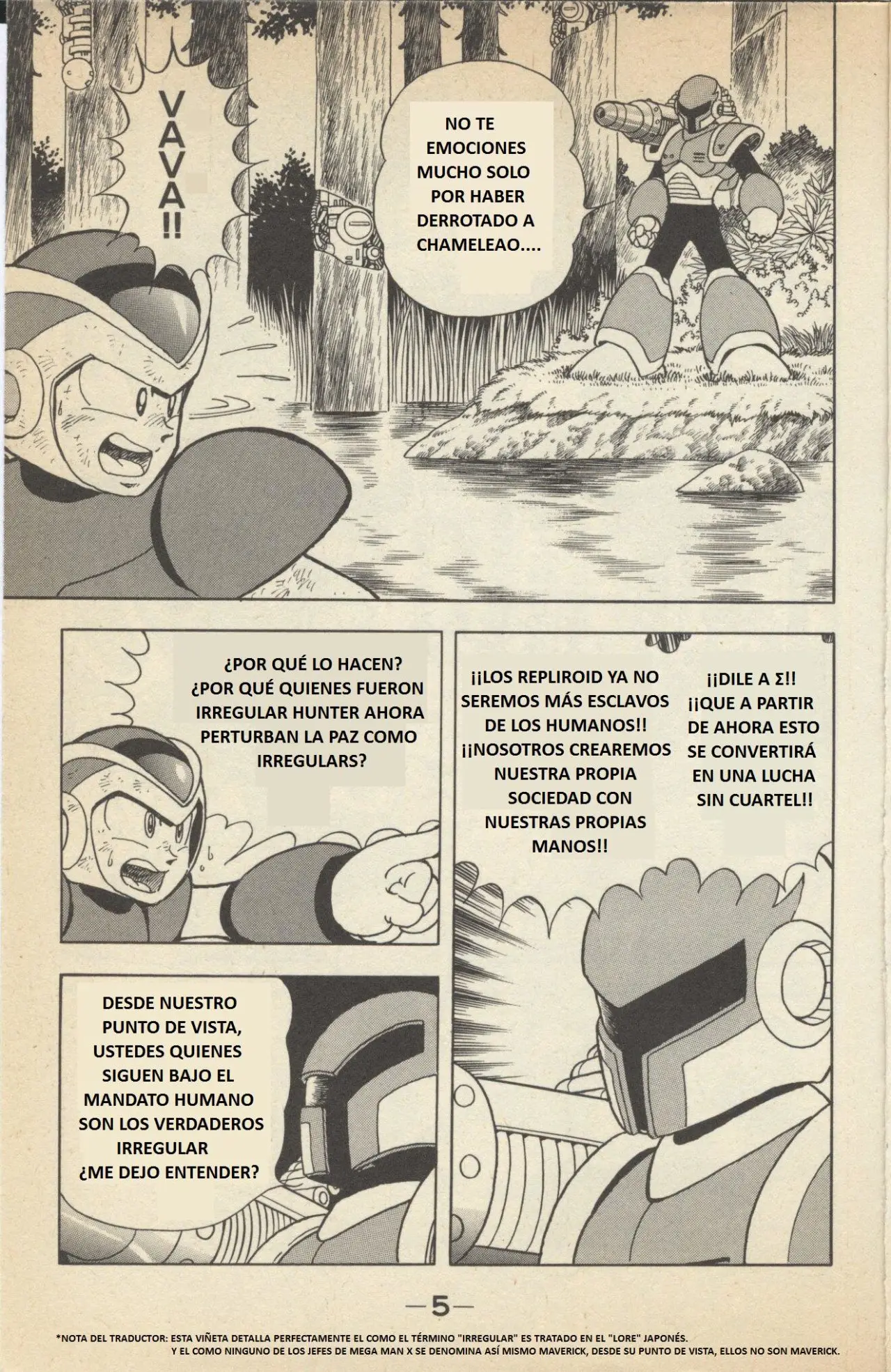 Irregular Hunter Rockman X (1994) - Capítulo 6 - Página 6 - LectorTMOo