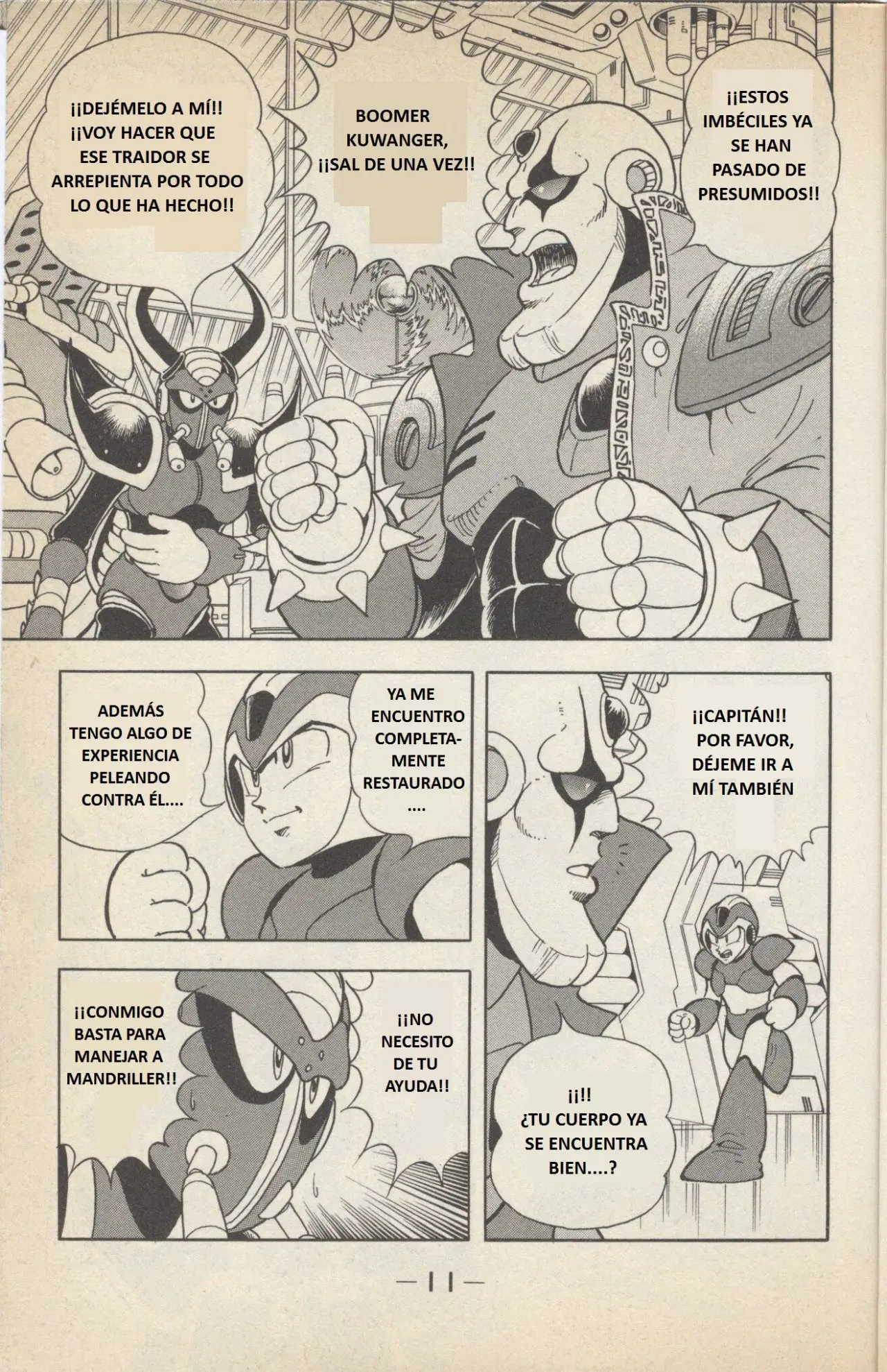 Irregular Hunter Rockman X (1994) - Capítulo 6 - Página 11 - LectorTMOo