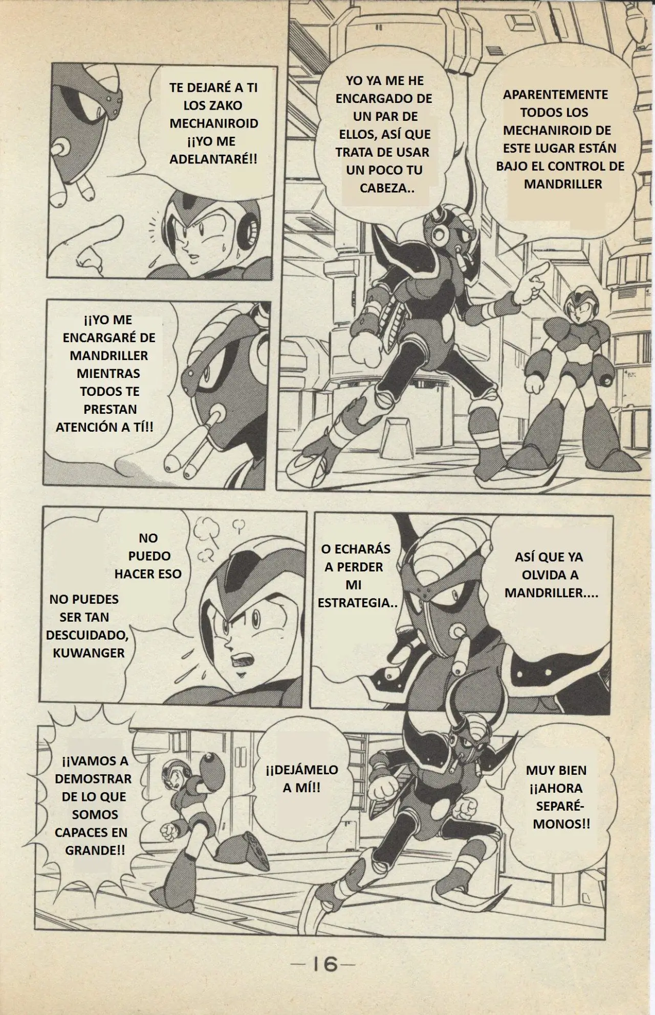 Irregular Hunter Rockman X (1994) - Capítulo 6 - Página 16 - LectorTMOo