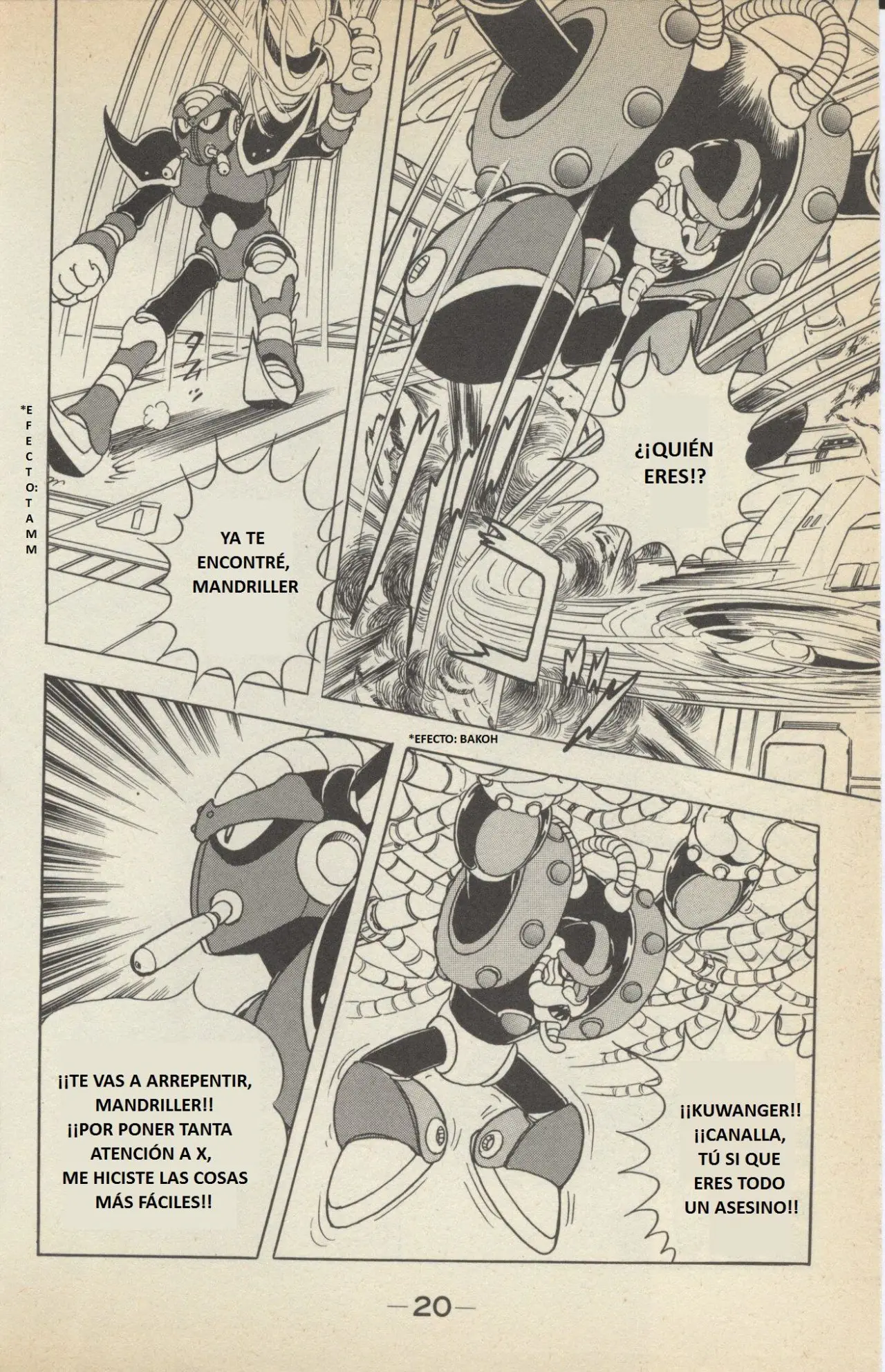 Irregular Hunter Rockman X (1994) - Capítulo 6 - Página 20 - LectorTMOo