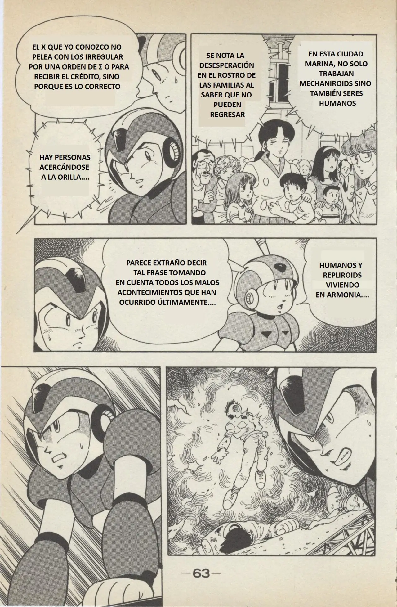 Irregular Hunter Rockman X (1994) - Capítulo 7 - Página 19 - LectorTMOo