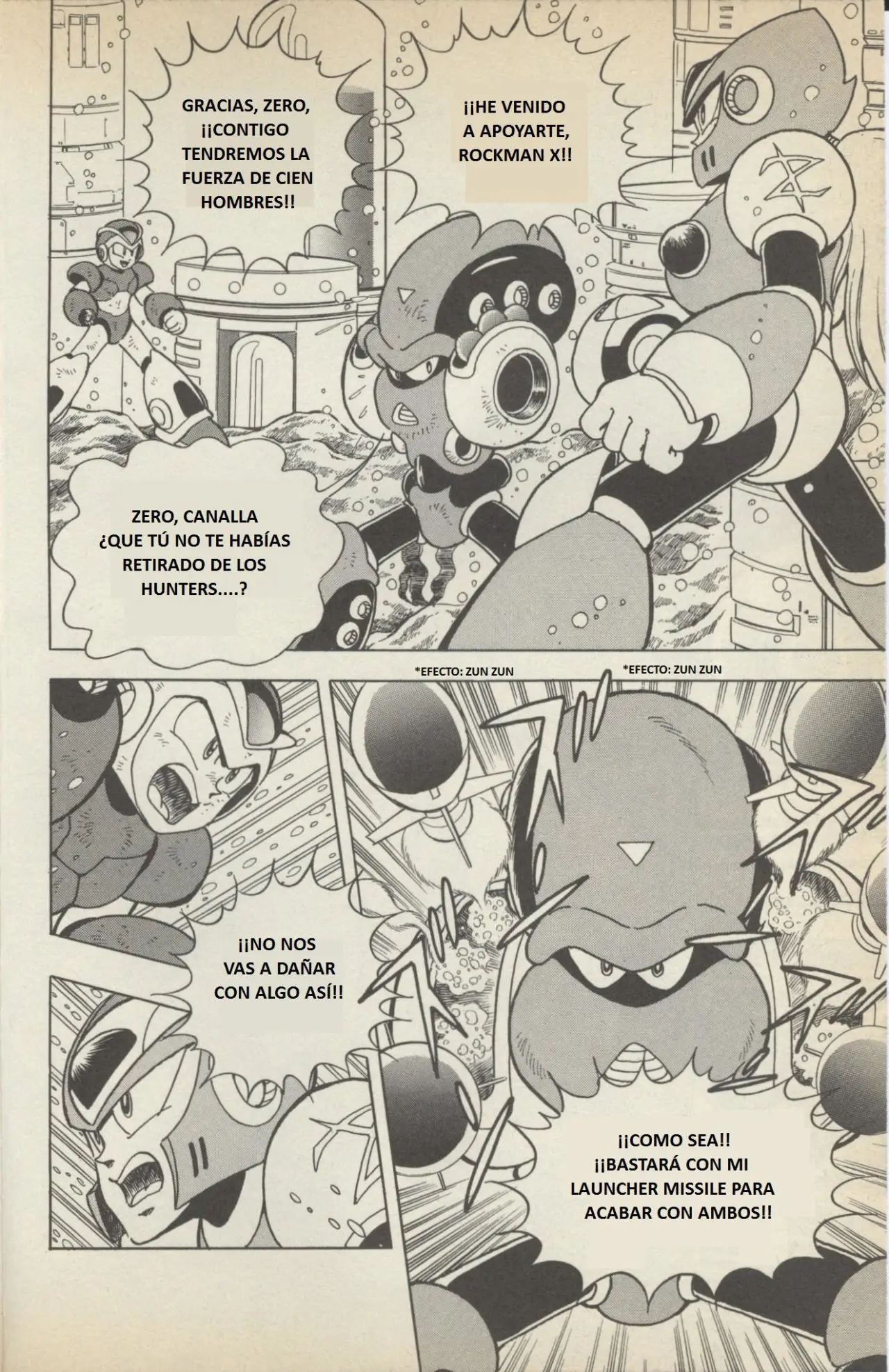 Irregular Hunter Rockman X (1994) - Capítulo 8 - Página 6 - LectorTMOo