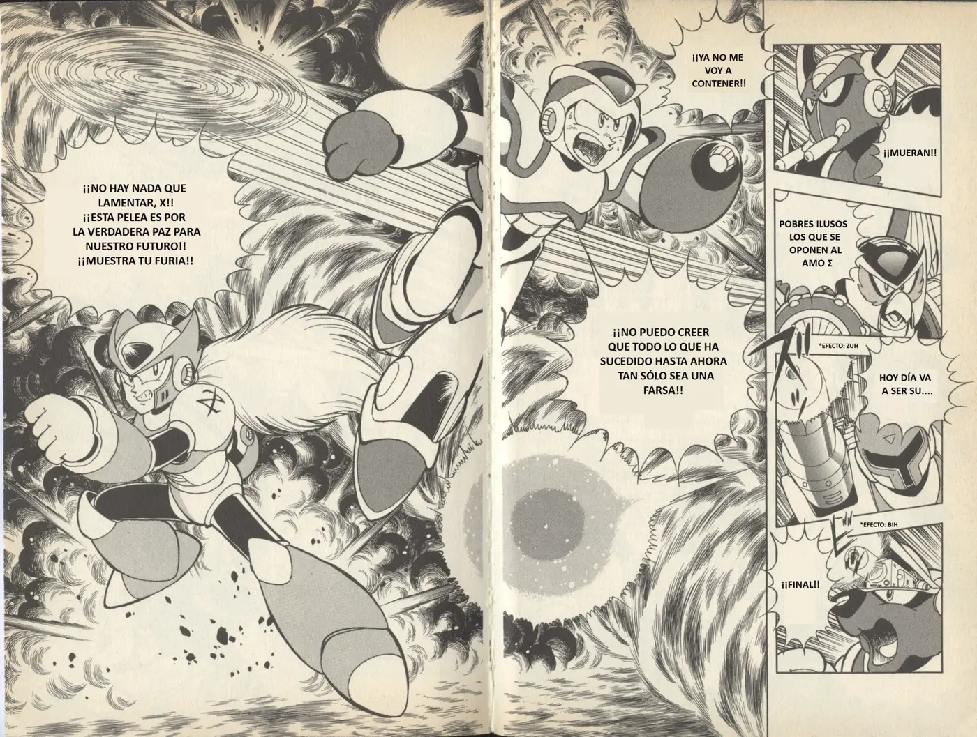 Irregular Hunter Rockman X (1994) - Capítulo 9 - Página 35 - LectorTMOo