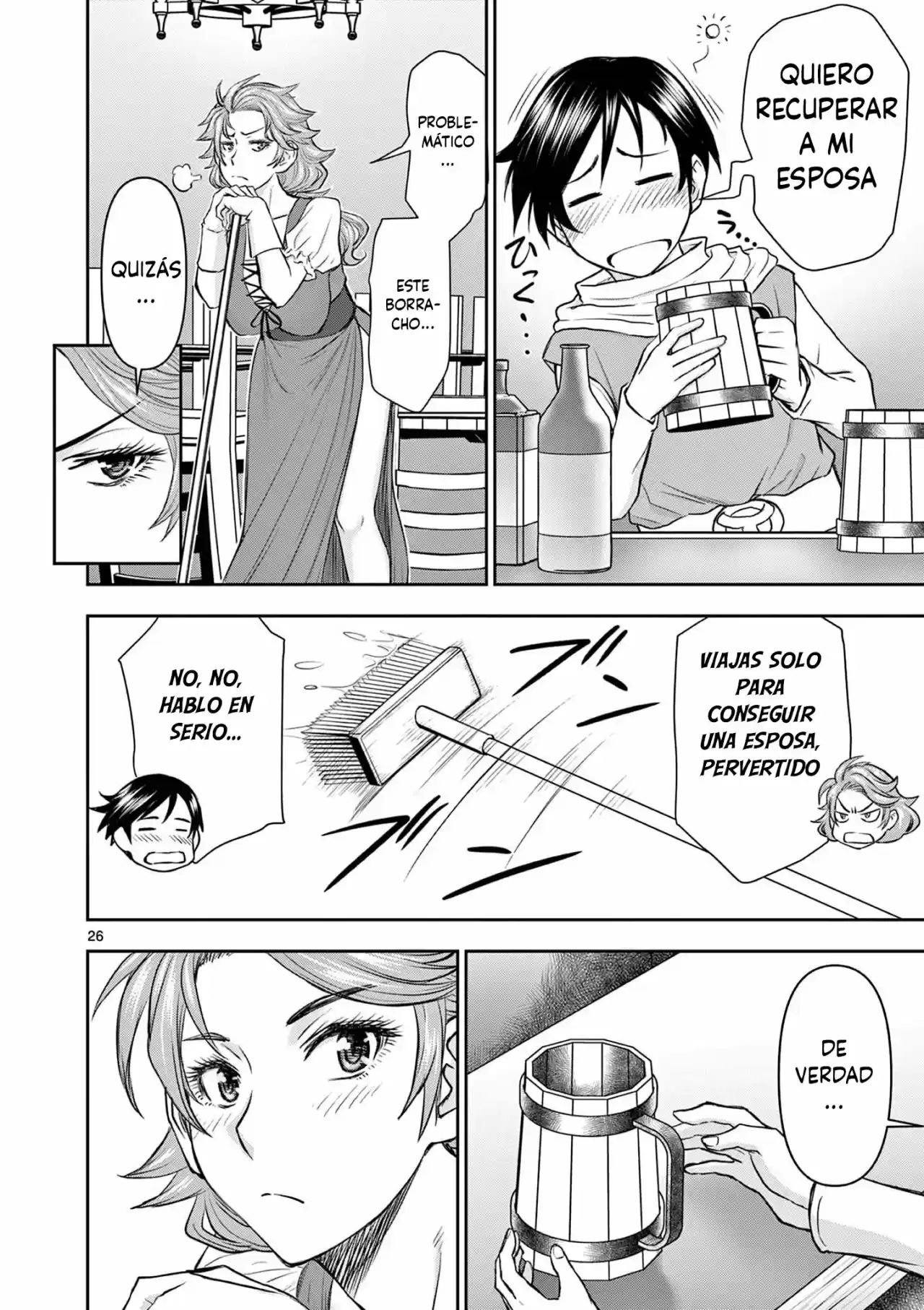 Isekai Furin II: Michibikareshi Hitozuma-tachi to Bukiyou Tensei Yuusha (2021) - Capítulo 1 - Página 30 - LectorTMOo