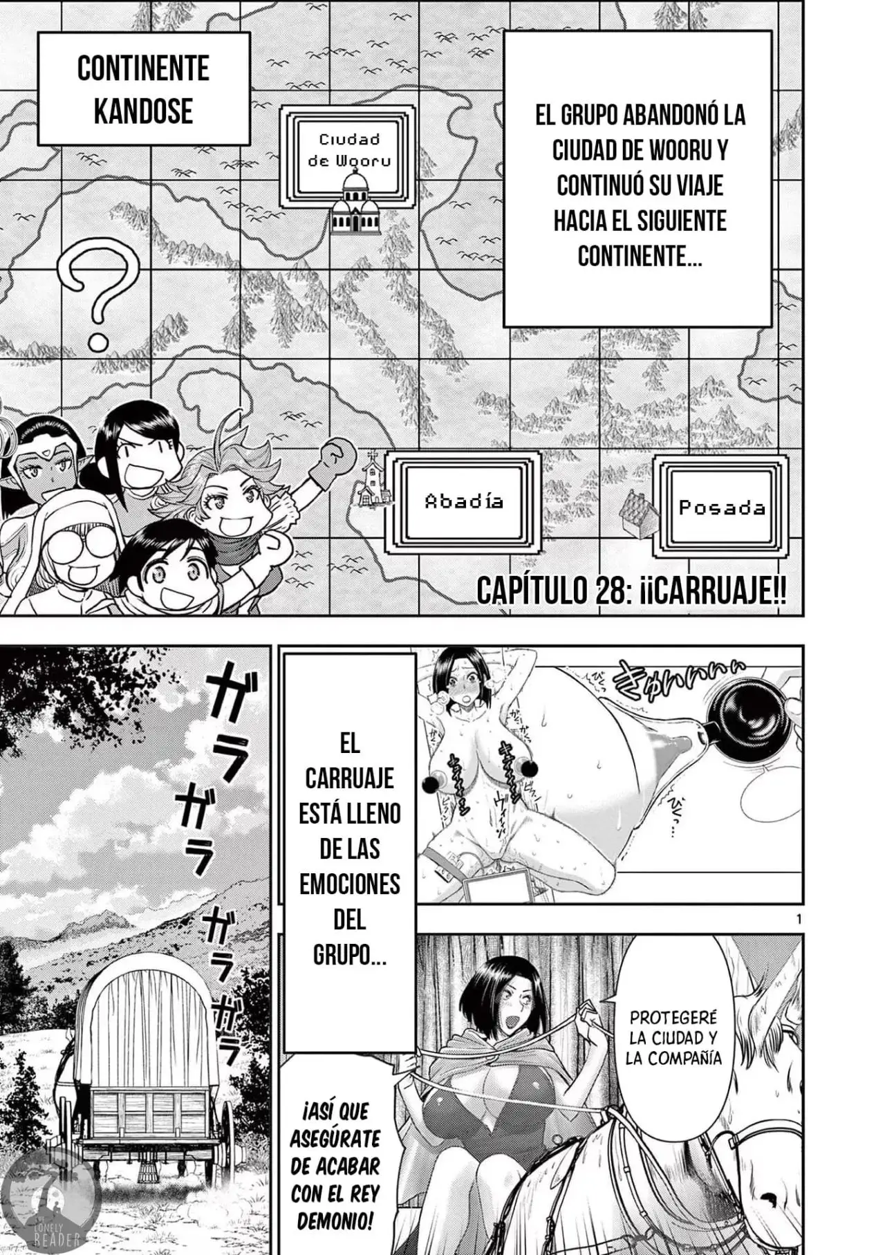 Isekai Furin II: Michibikareshi Hitozuma-tachi to Bukiyou Tensei Yuusha (2021) - Capítulo 28 - Página 1 - LectorTMOo