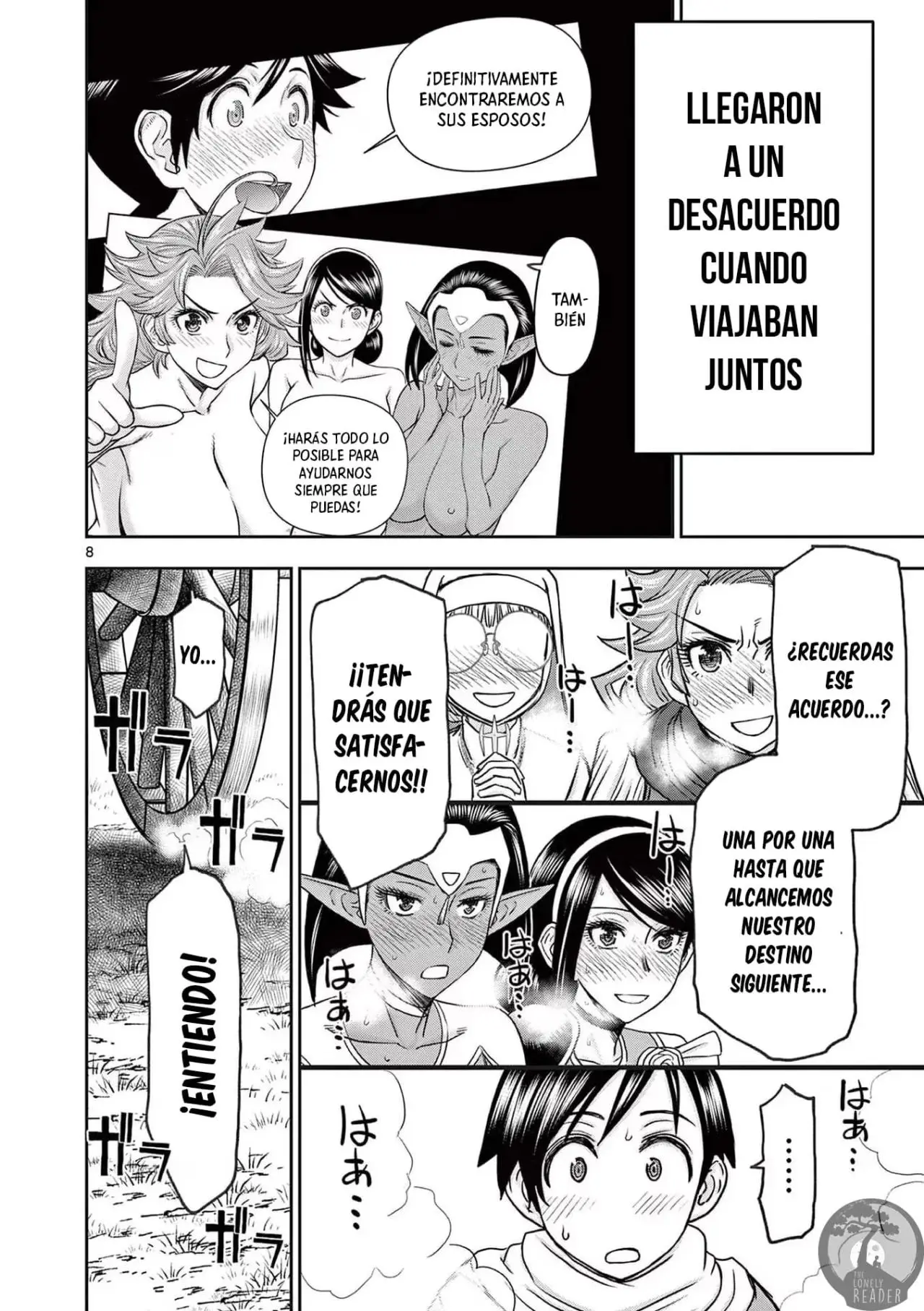 Isekai Furin II: Michibikareshi Hitozuma-tachi to Bukiyou Tensei Yuusha (2021) - Capítulo 28 - Página 8 - LectorTMOo