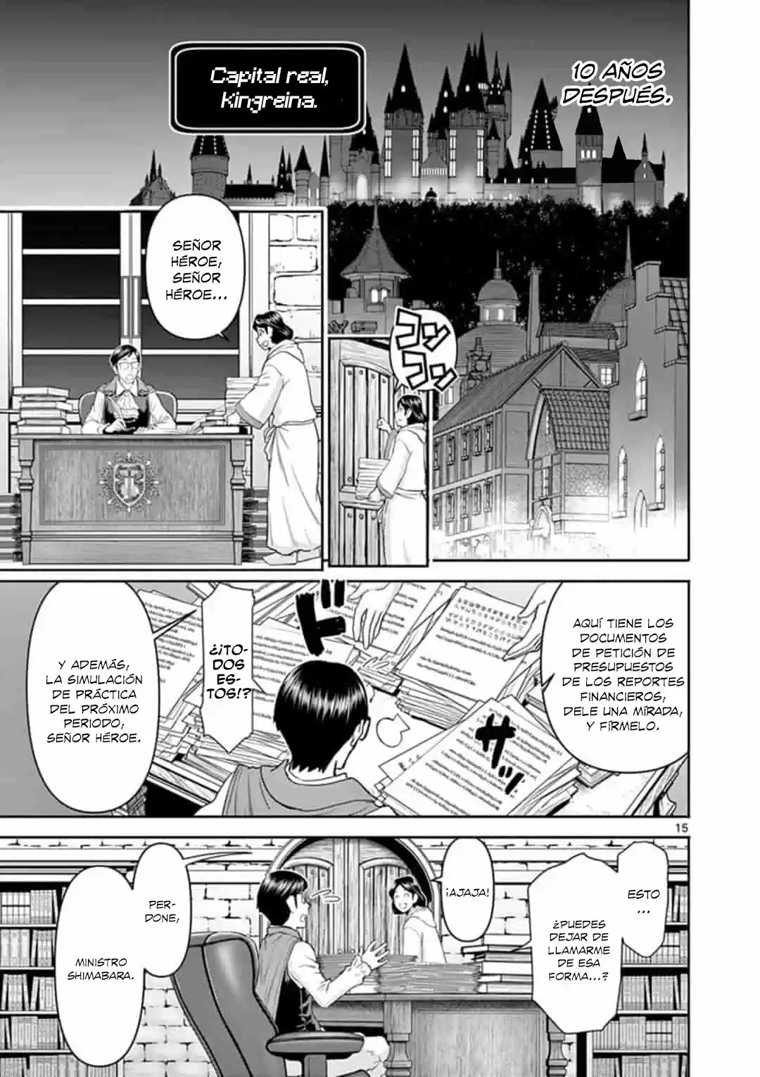 Isekai Furin: Maou Toubatsu kara Juunen, Tsuma to wa Resu no Moto Yuusha to, Otto wo Nakushita Onna Senshi (2021) - Capítulo 1 - Página 15 - LectorTMOo