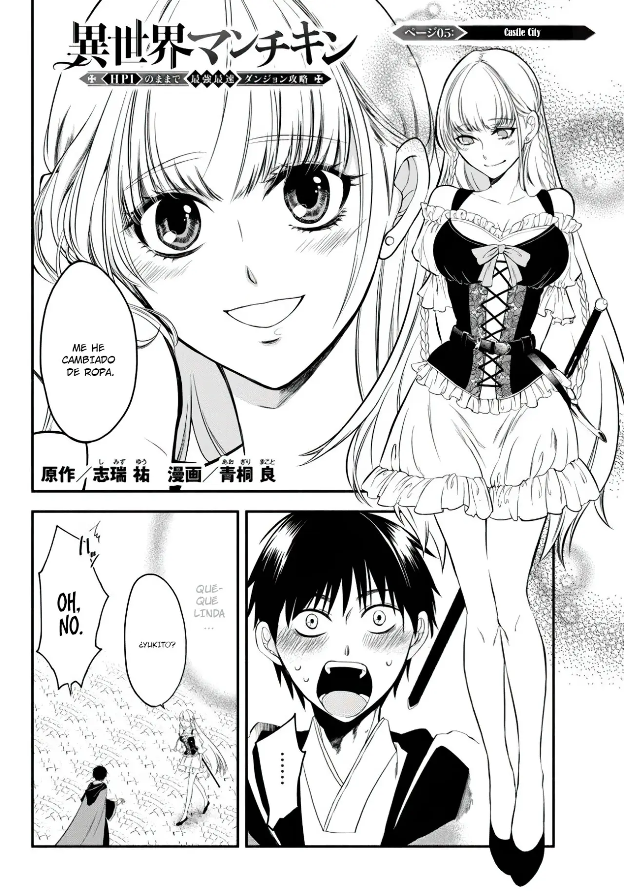 Isekai Man Chikin ― HP 1 no Mama de Saikyou Saisoku Danjon Kouryaku ― (2019) - Capítulo 5 - Página 4 - LectorTMOo
