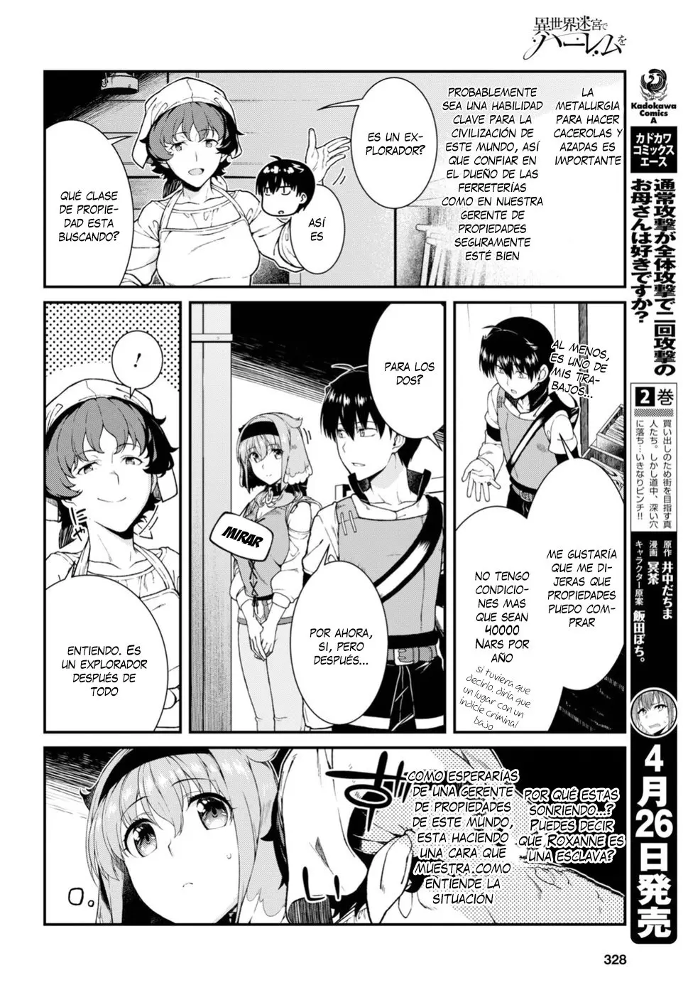 Isekai Meikyuu de Dorei Harem wo (2017) - Capítulo 11.2 - Página 4 - LectorTMOo