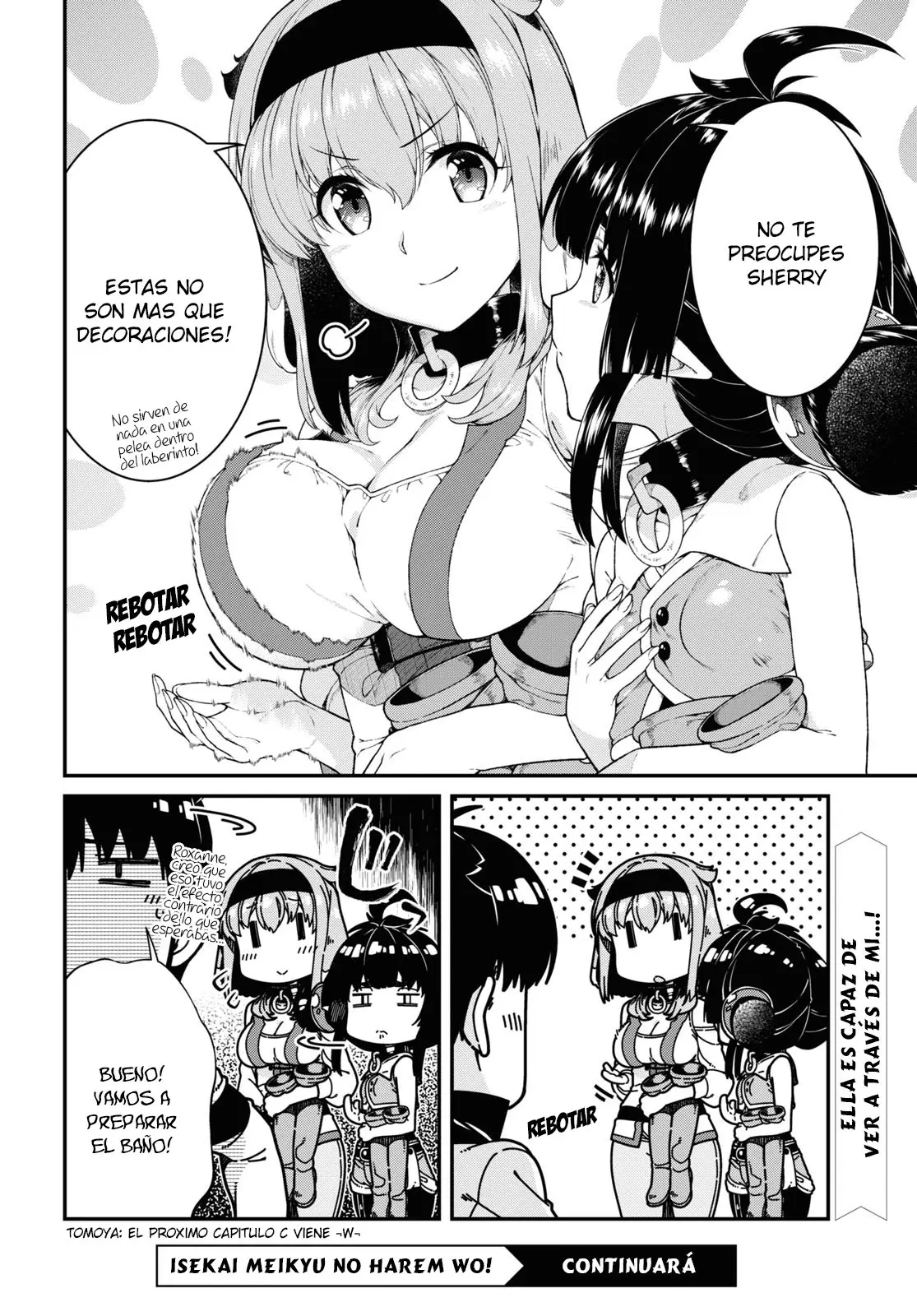 Isekai Meikyuu de Dorei Harem wo (2017) - Capítulo 16.3 - Página 9 - LectorTMOo