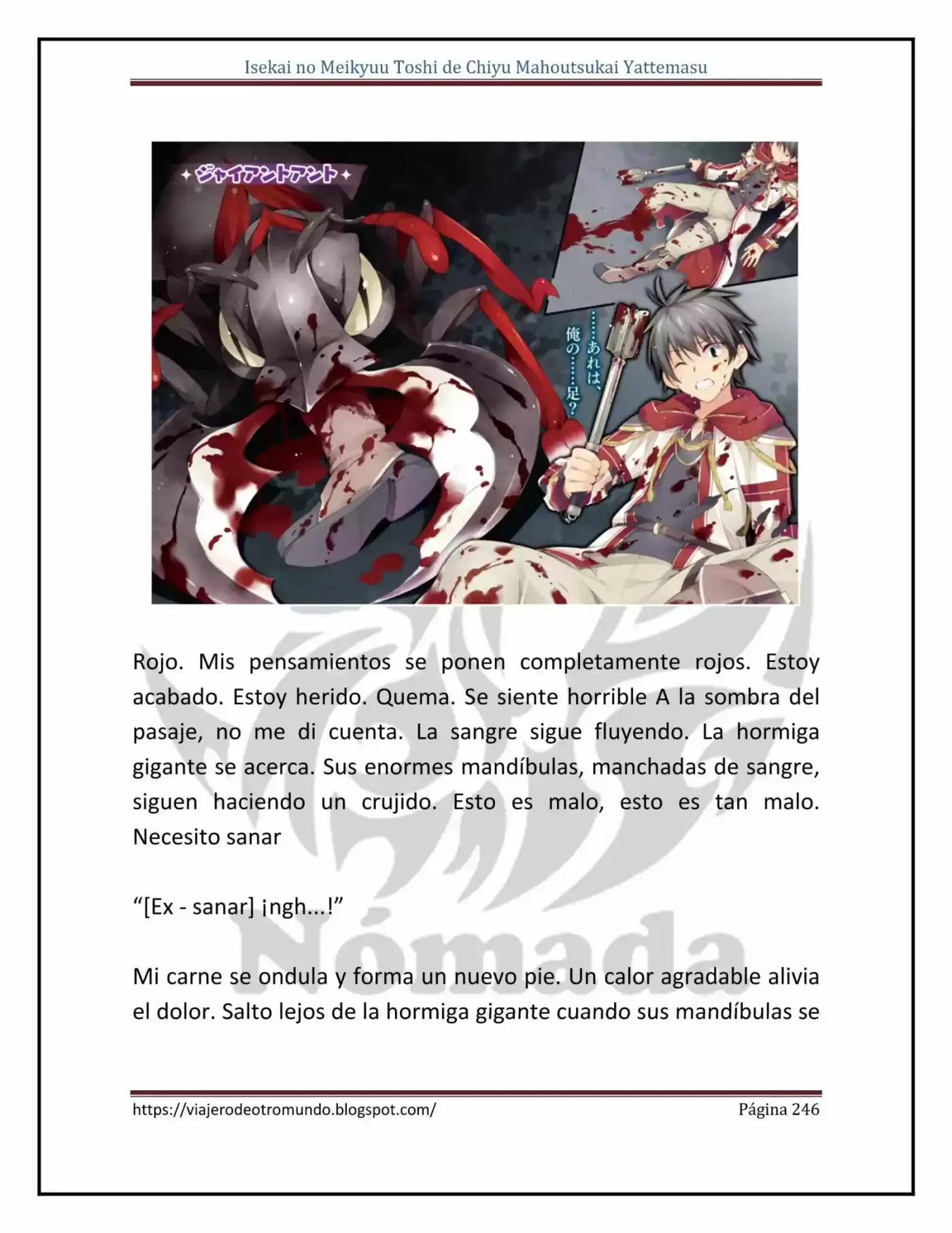 Isekai no Meikyuu Toshi de Chiyu Mahoutsukai Yattemasu (novela) (2014) - Capítulo 16 - Página 10 - LectorTMOo